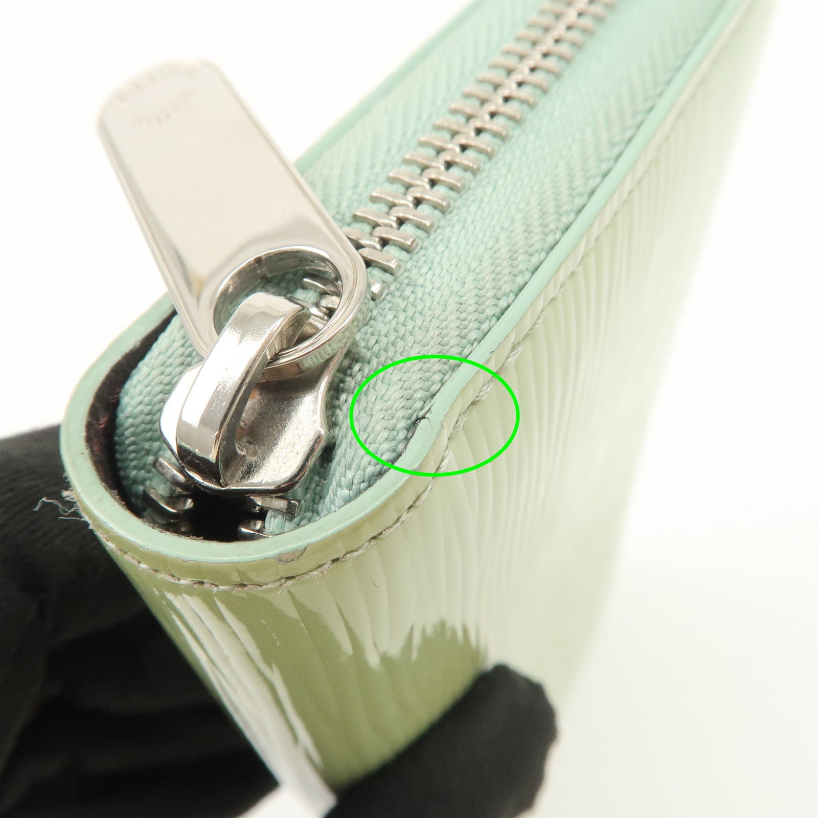 Louis Vuitton Epi Electric Leather Long Zippy Wallet Amande M60313 Used