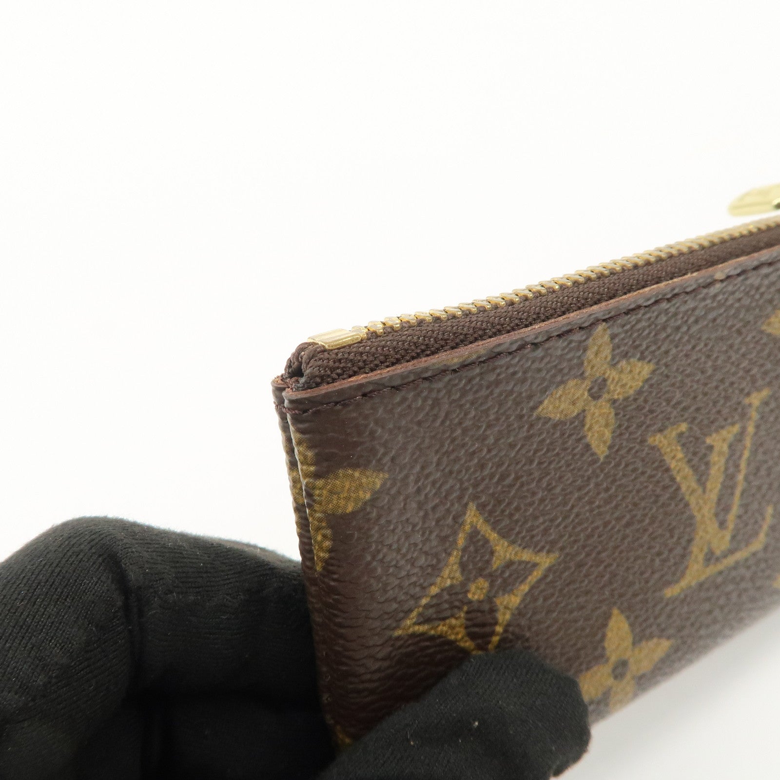 Louis Vuitton Monogram Pochette Cles Coin Case Key Case M62650