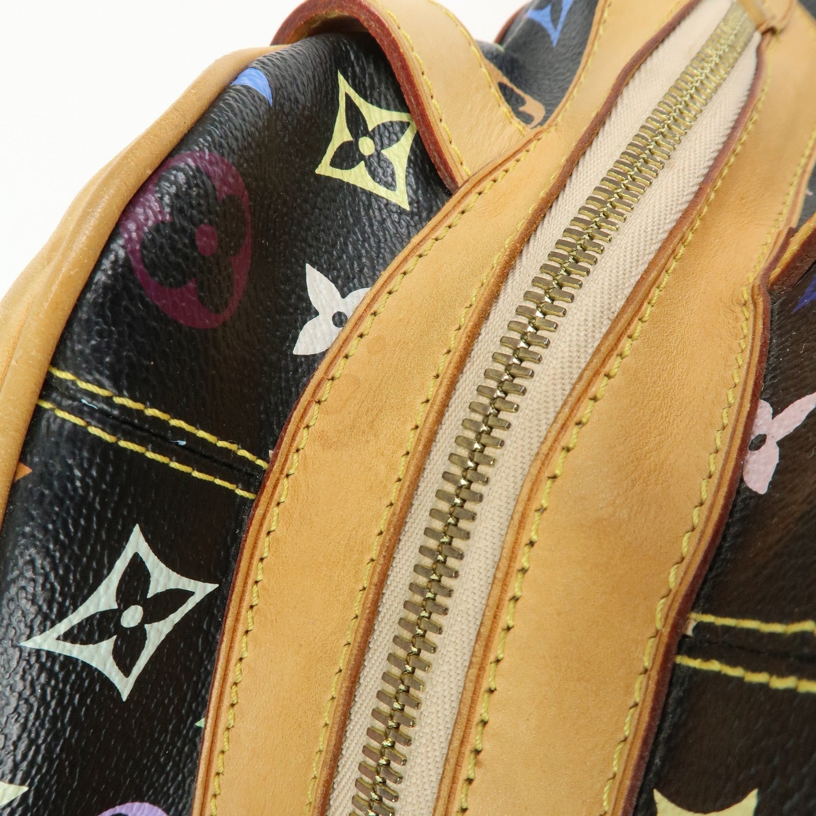 Louis Vuitton Monogram Multicolor Claudia Hand Bag Noir M40194
