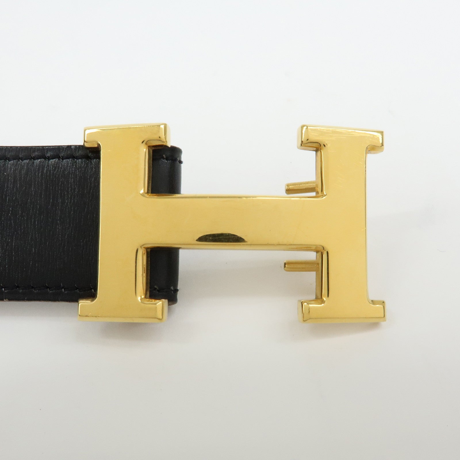 HERMES H Buckle Reversible Constance Belt