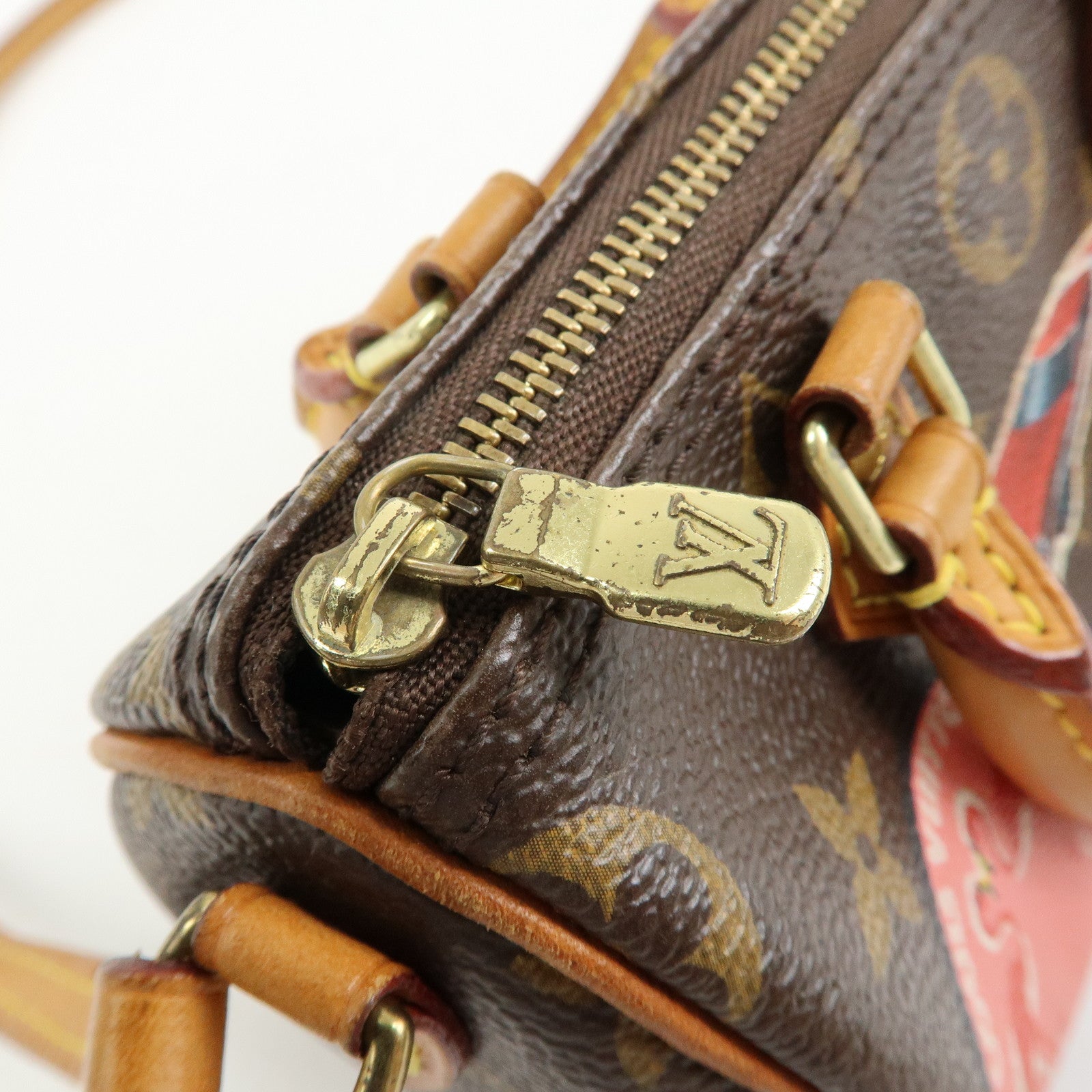 Louis Vuitton Nano Speedy Limited Edition World Tour M62208