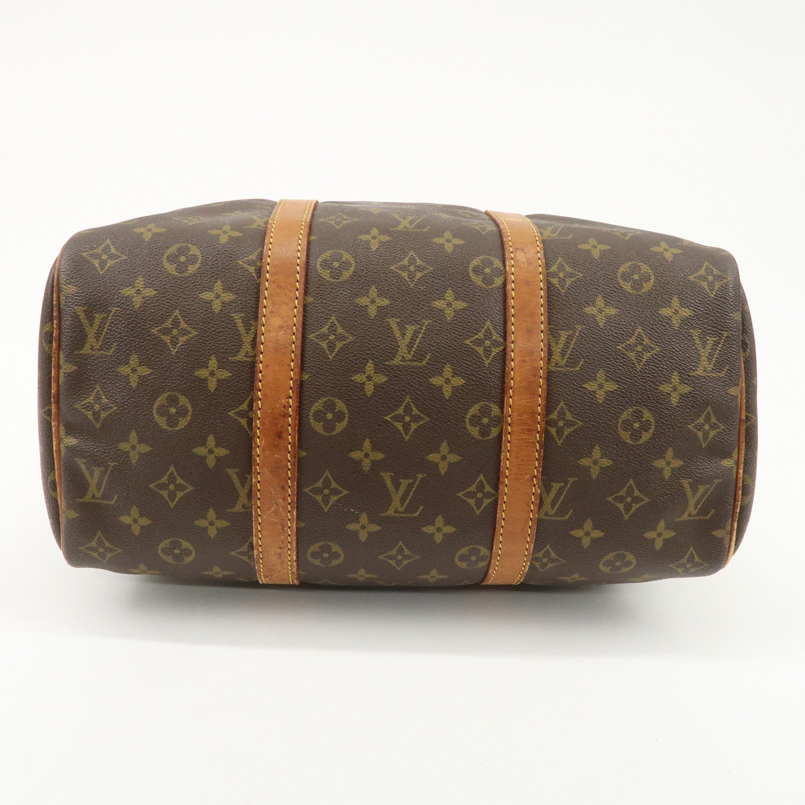 Louis Vuitton Monogram Sac Souple 35 Boston Bag Brown M41626