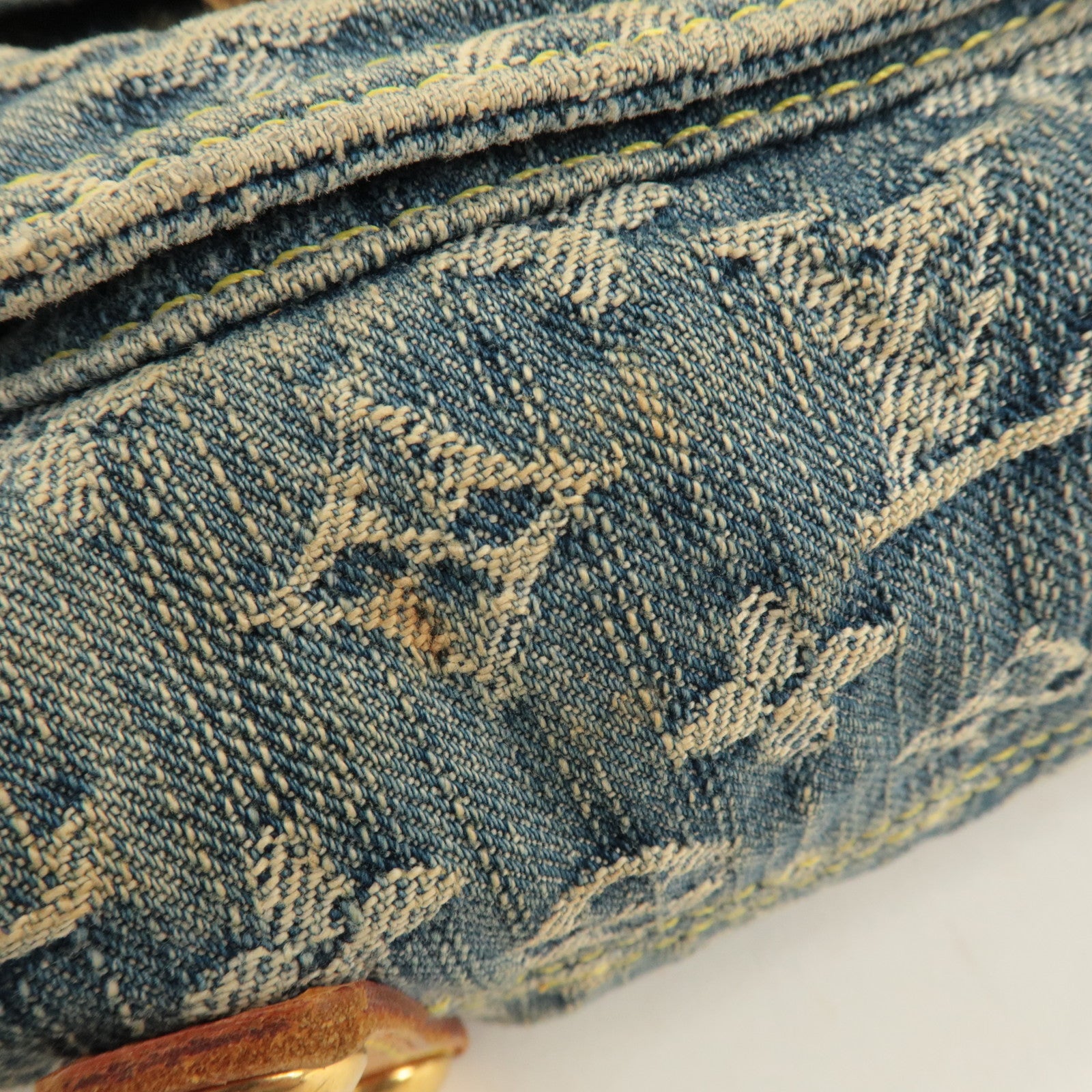 Louis Vuitton Monogram Denim Baggy PM 2Way Shoulder Bag M95049