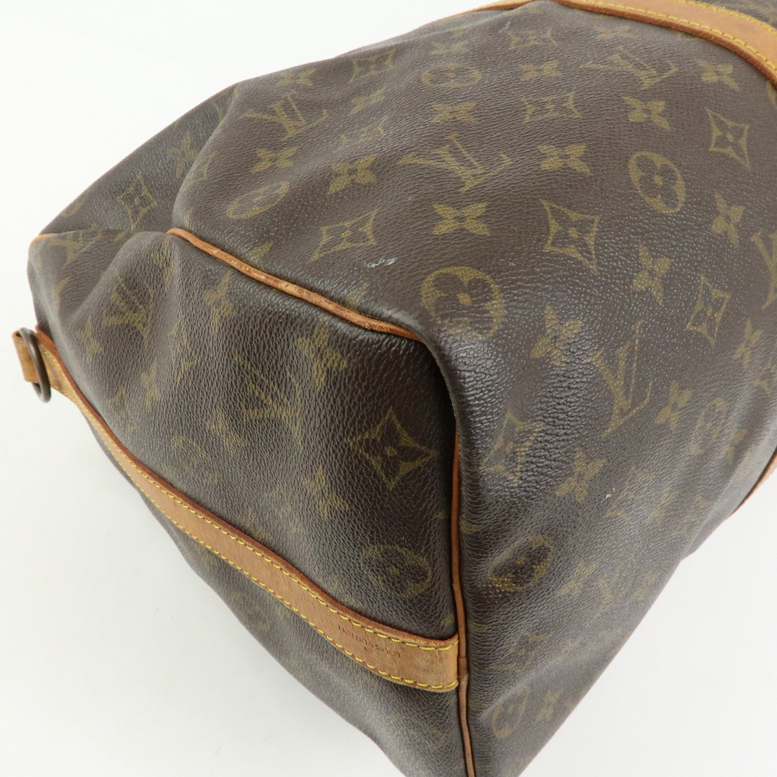 Louis Vuitton Monogram Keep All Bandouliere 50 Boston Bag M41416