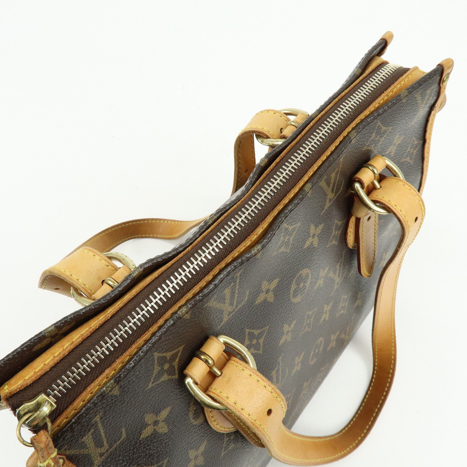 Louis Vuitton Monogram Popincourt Haut Shoulder Bag Brown M40007