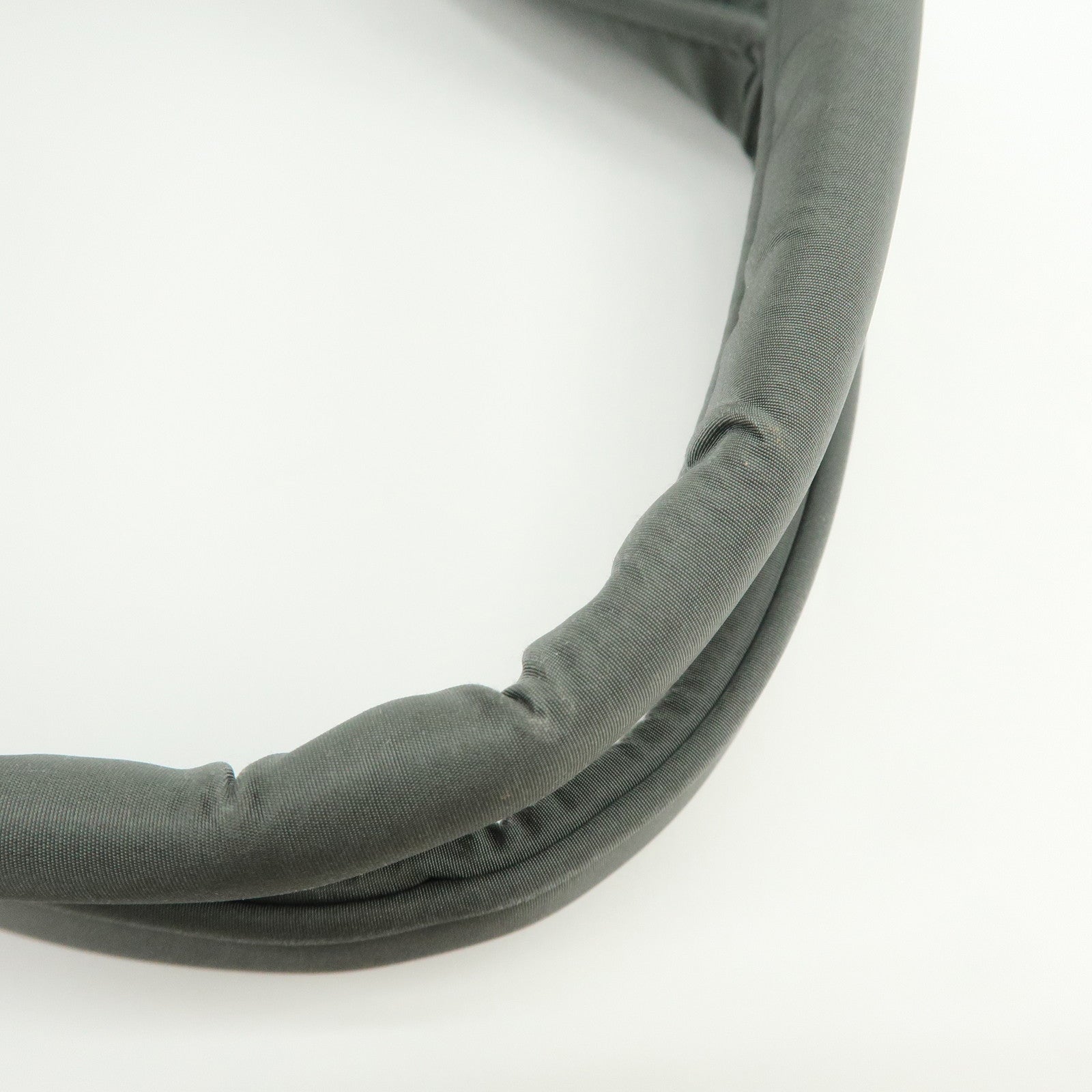 Chloe Woody Nylon Tote Bag Shoulder Bag Gray