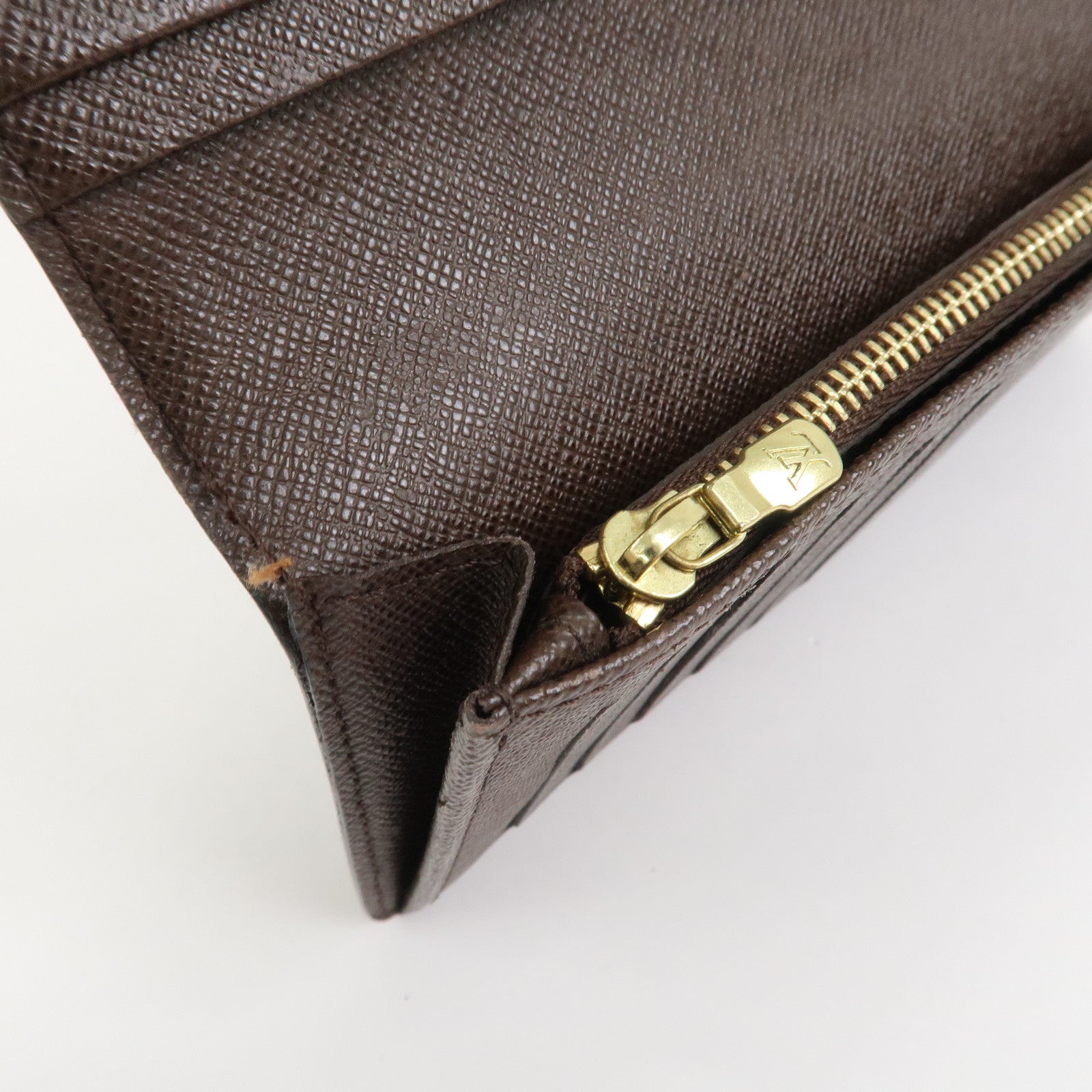 Louis Vuitton Damier Canvas Portefeuille Brazza Wallet N60017