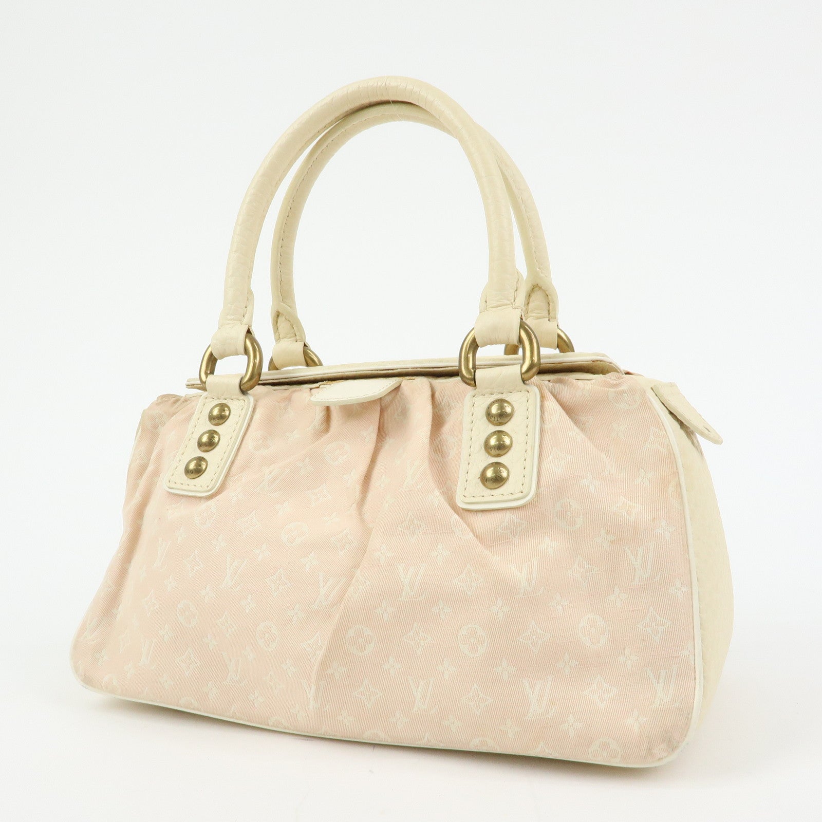 Louis Vuitton Monogram Mini Lin Trapes PM Rose M40062
