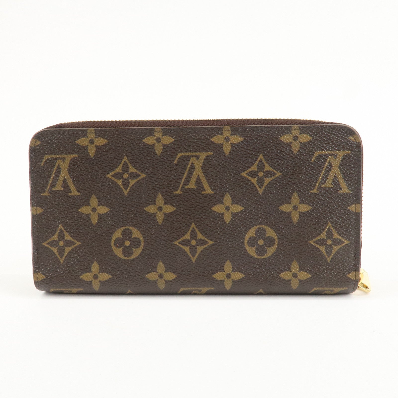 Louis Vuitton Monogram Vivienne Zippy Long Wallet Brown M81544 Used