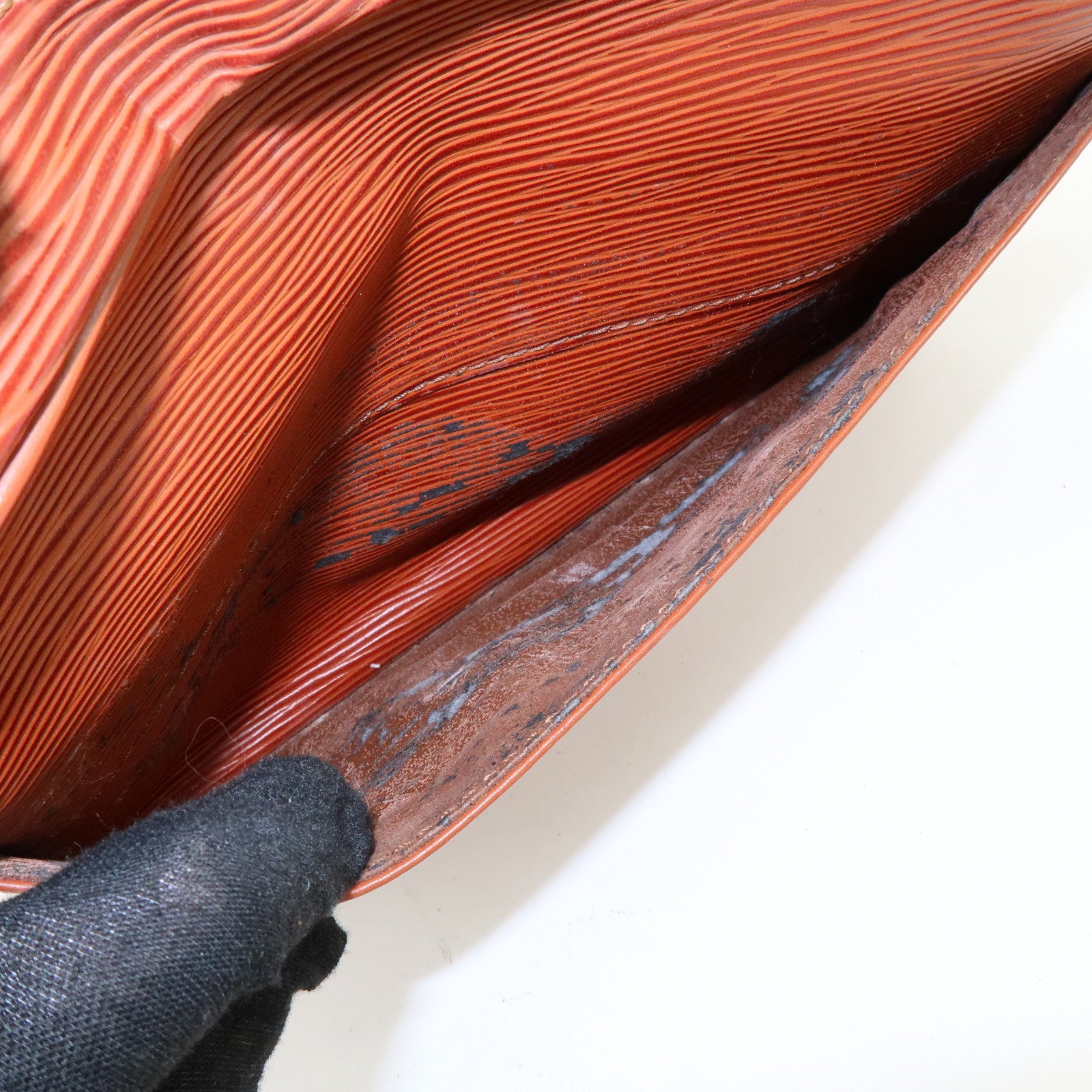 Louis Vuitton Epi Trocadero 24 Shoulder Crossbody Bag Brown M52313