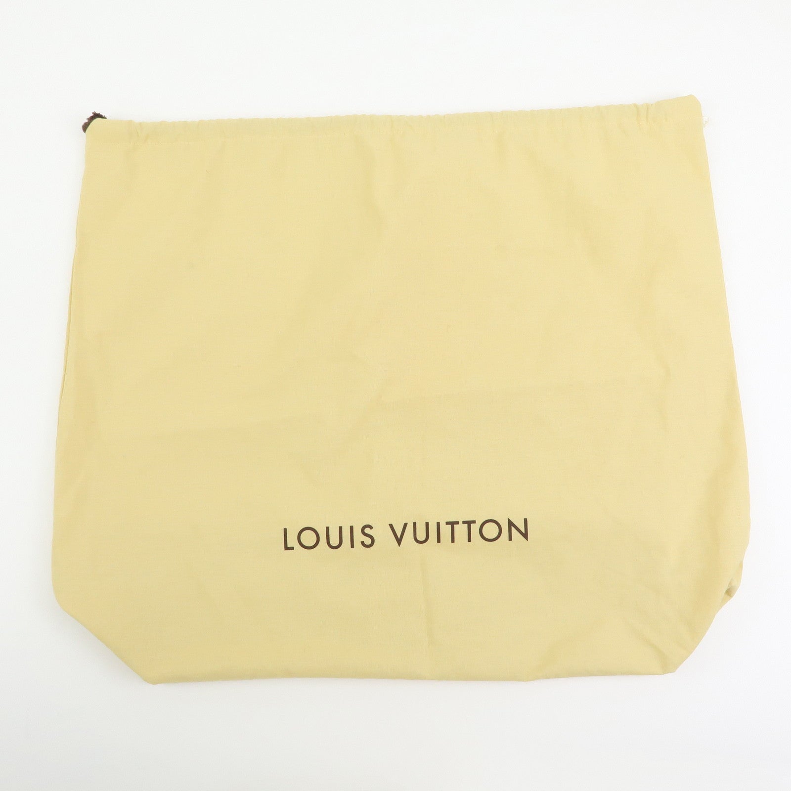 Louis Vuitton Set of 8 Dust Bag Storage Bag Drawstring Beige