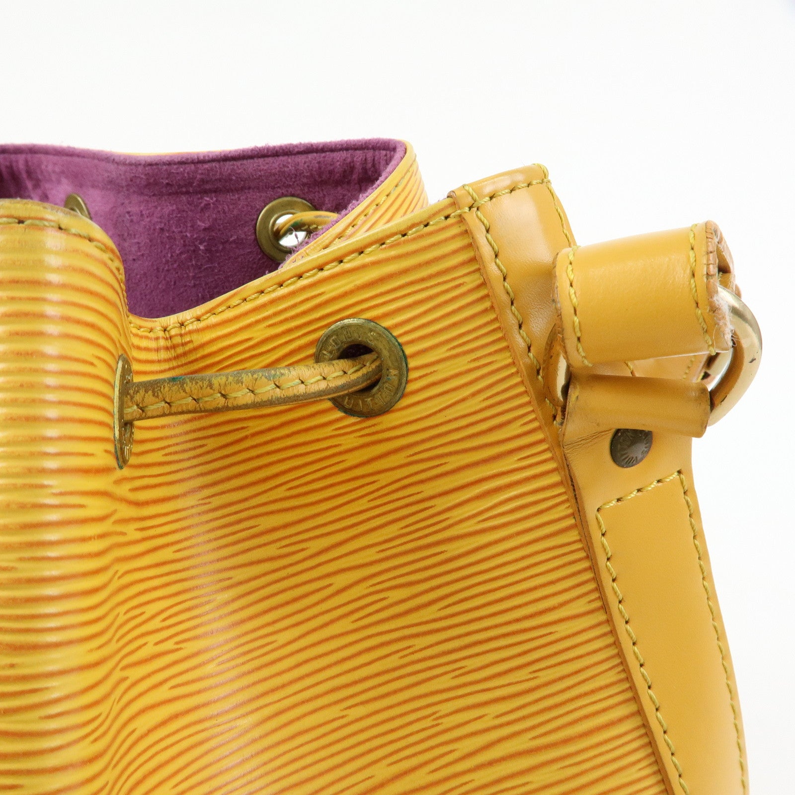 Louis Vuitton Epi Petit Noe Shoulder Bag Tassili Yellow M44109