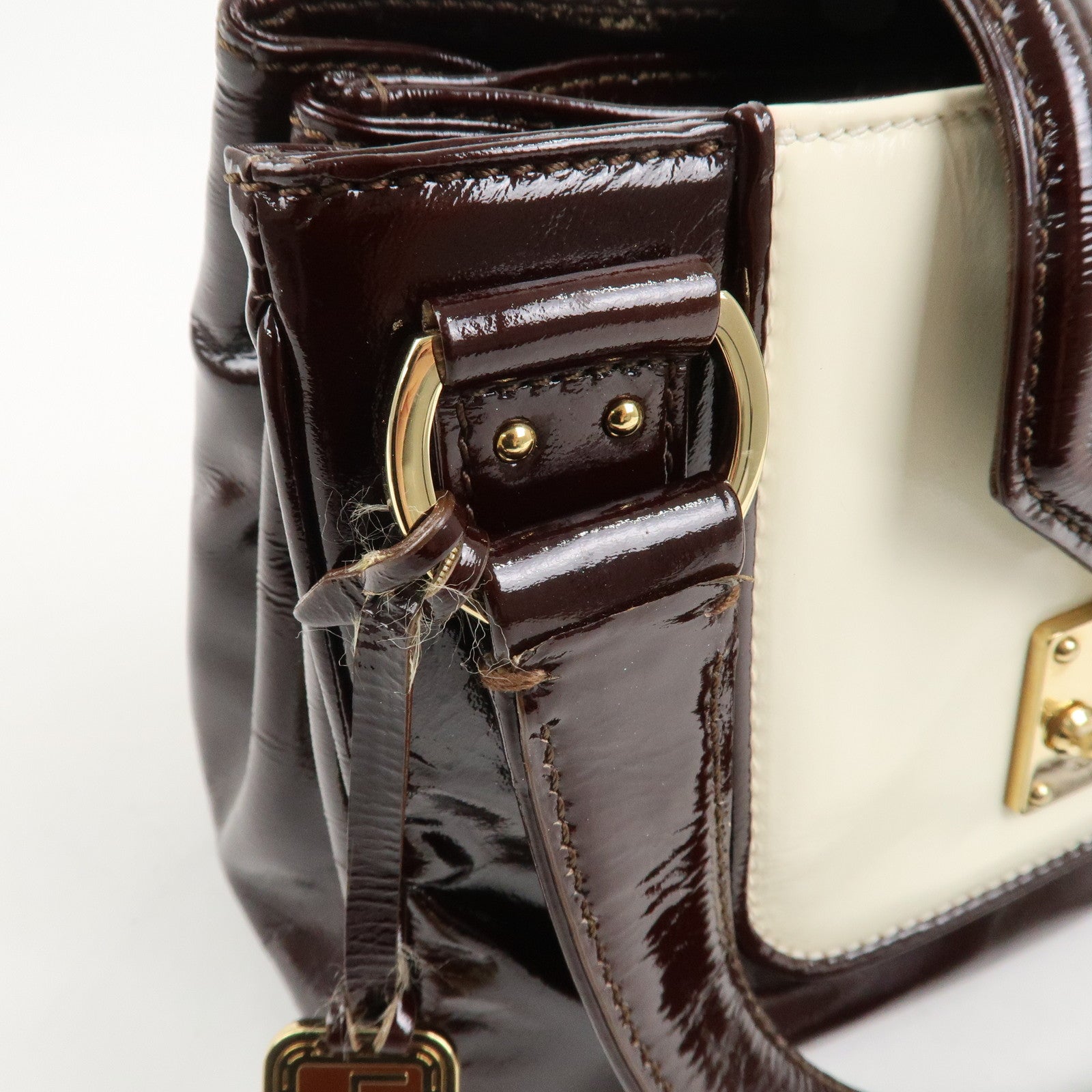 Louis Vuitton Cruise Line Sac Bicolore Leather Hand Bag M92516