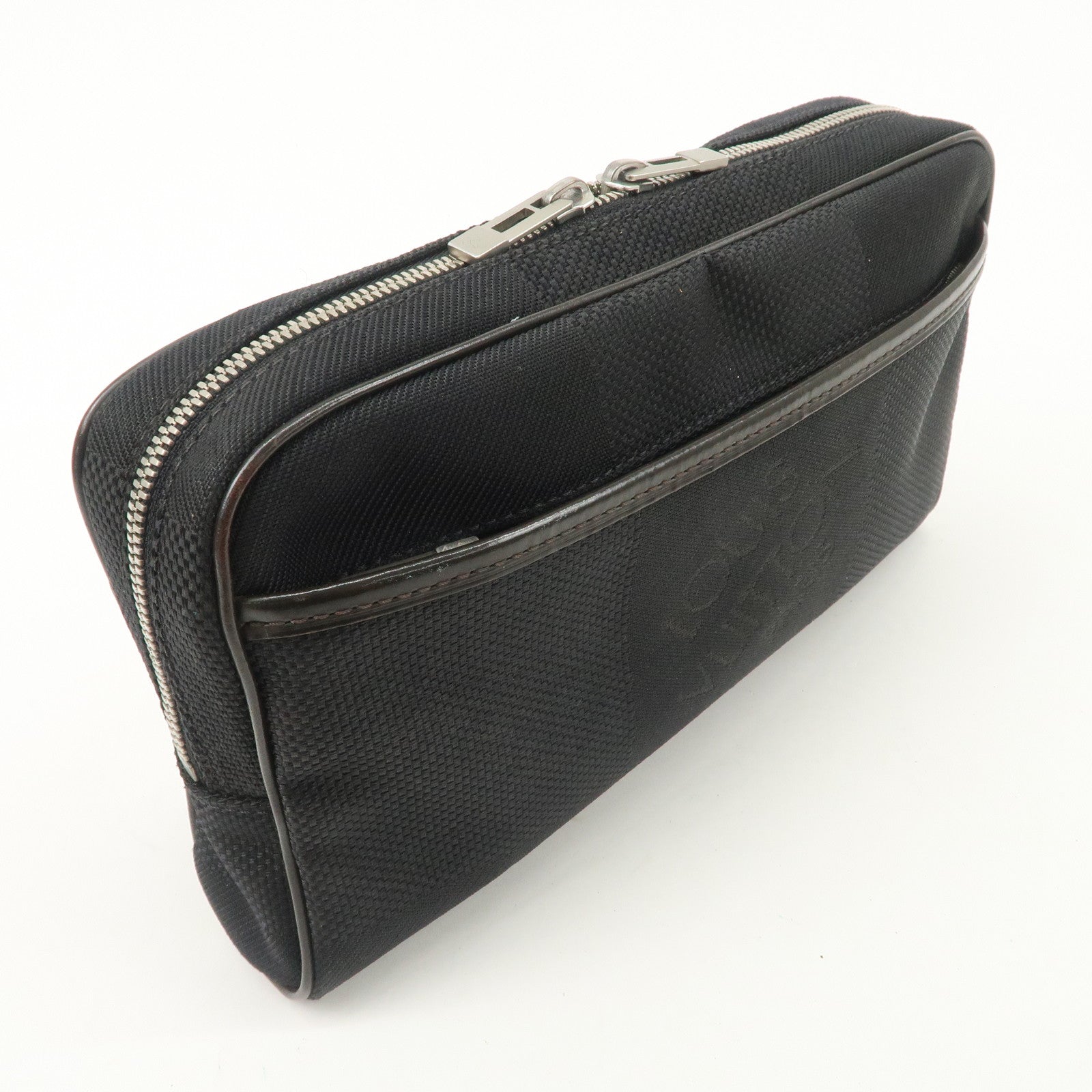 Louis Vuitton Damier Geant Acrobat Waist Bag Black M93620 Used