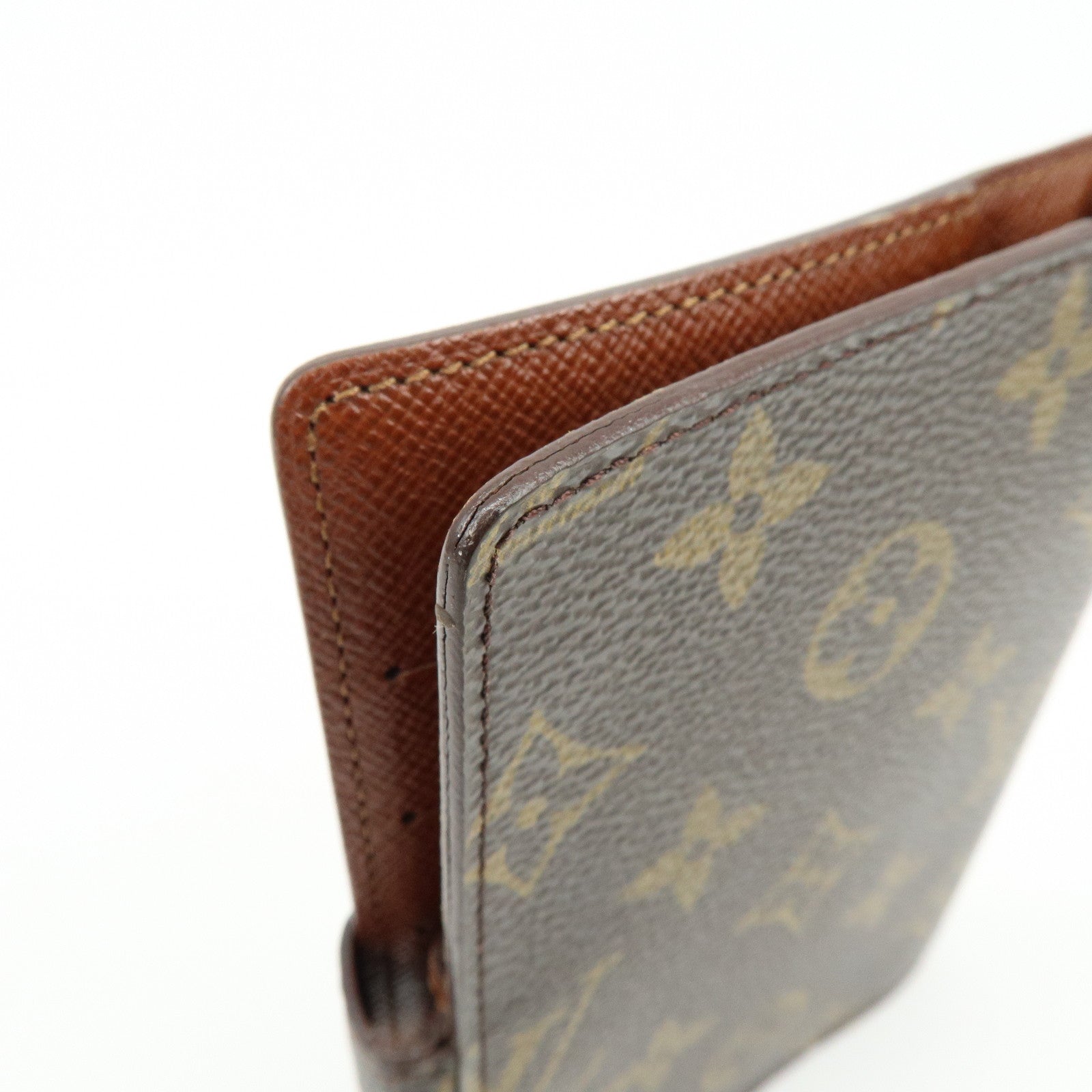 Louis Vuitton Monogram Agenda PM Planner Cover Brown R20005