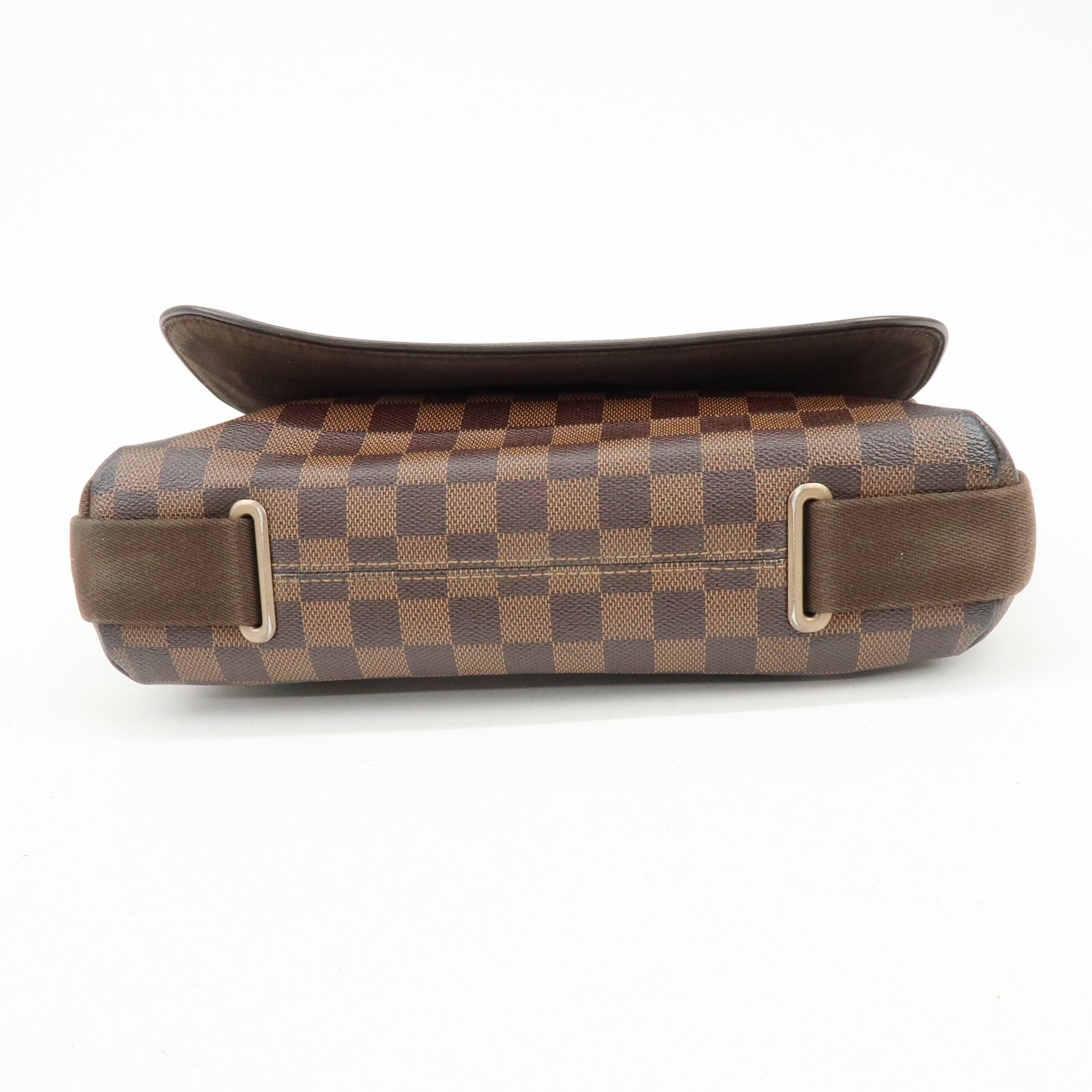 Louis Vuitton Damier Brooklyn Messenger Shoulder Bag Brown N51211