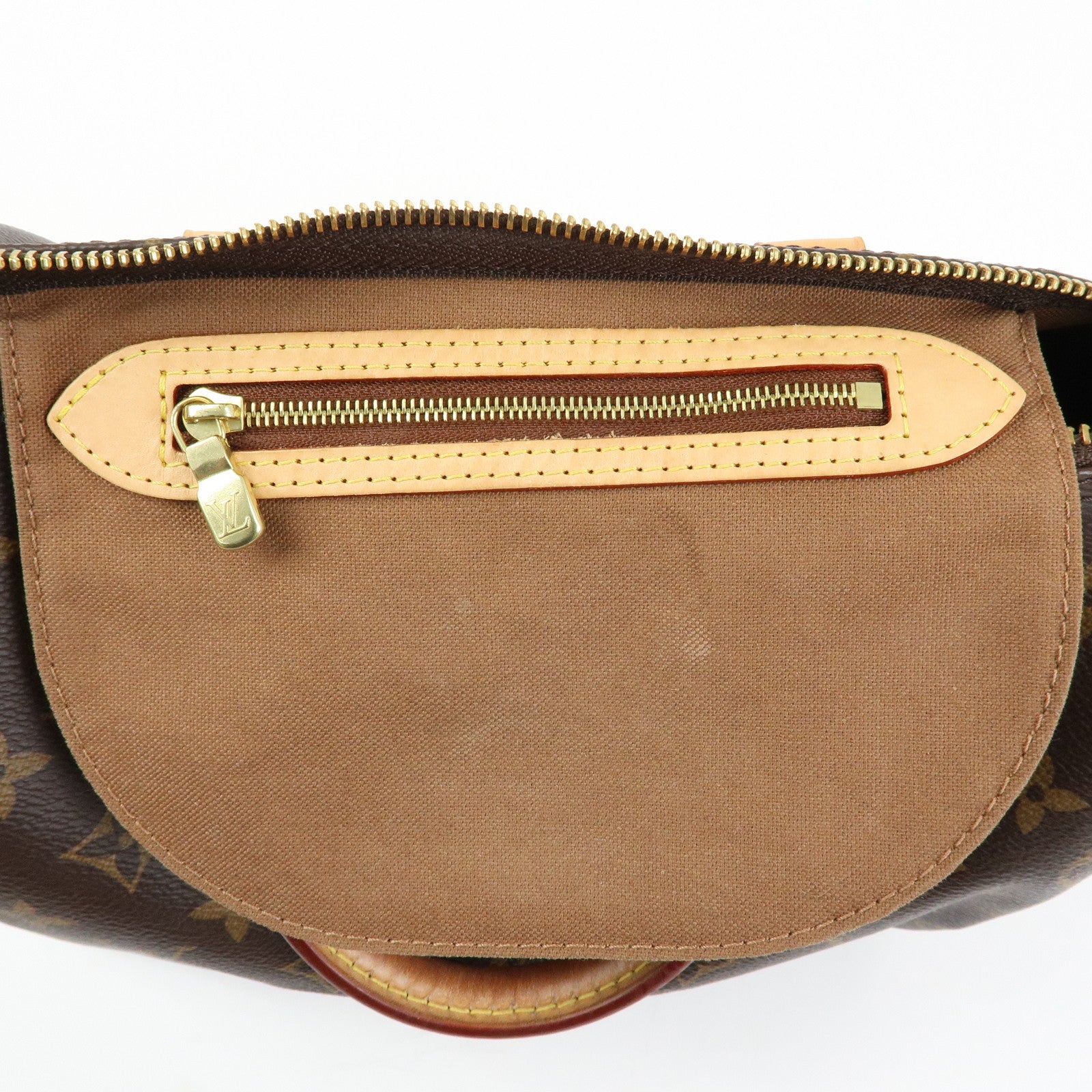 Louis Vuitton Monogram Speedy 25 Hand Bag Boston Bag Brown M41109