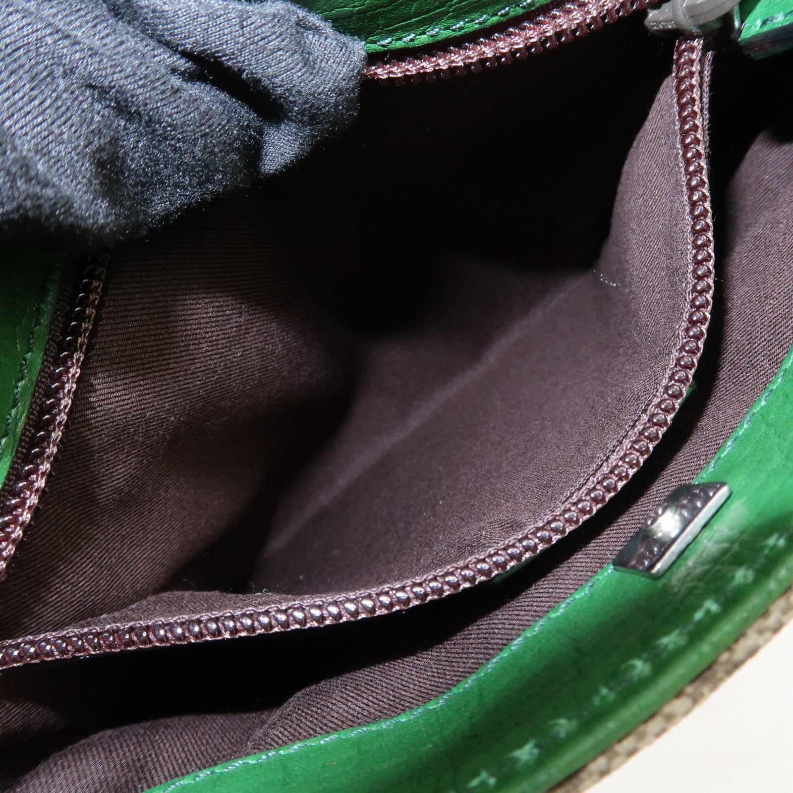 GUCCI GG Supreme Leather Hand Bag Tote Bag Beige Green 114600