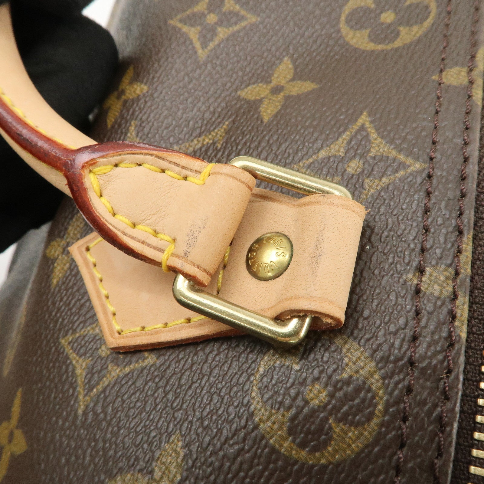 Louis Vuitton Monogram Speedy 30 Boston Bag Hand Bag Brown M41526