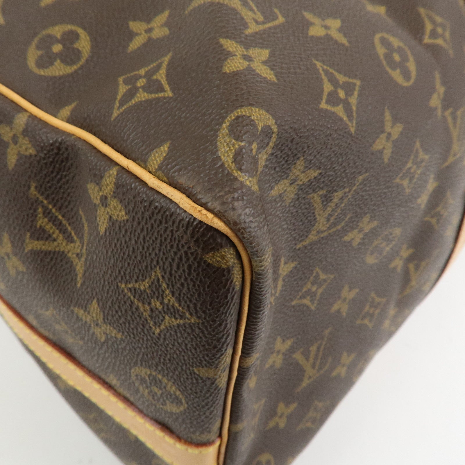 Louis Vuitton Monogram Keep All Bandouliere 50 Boston Bag M41416