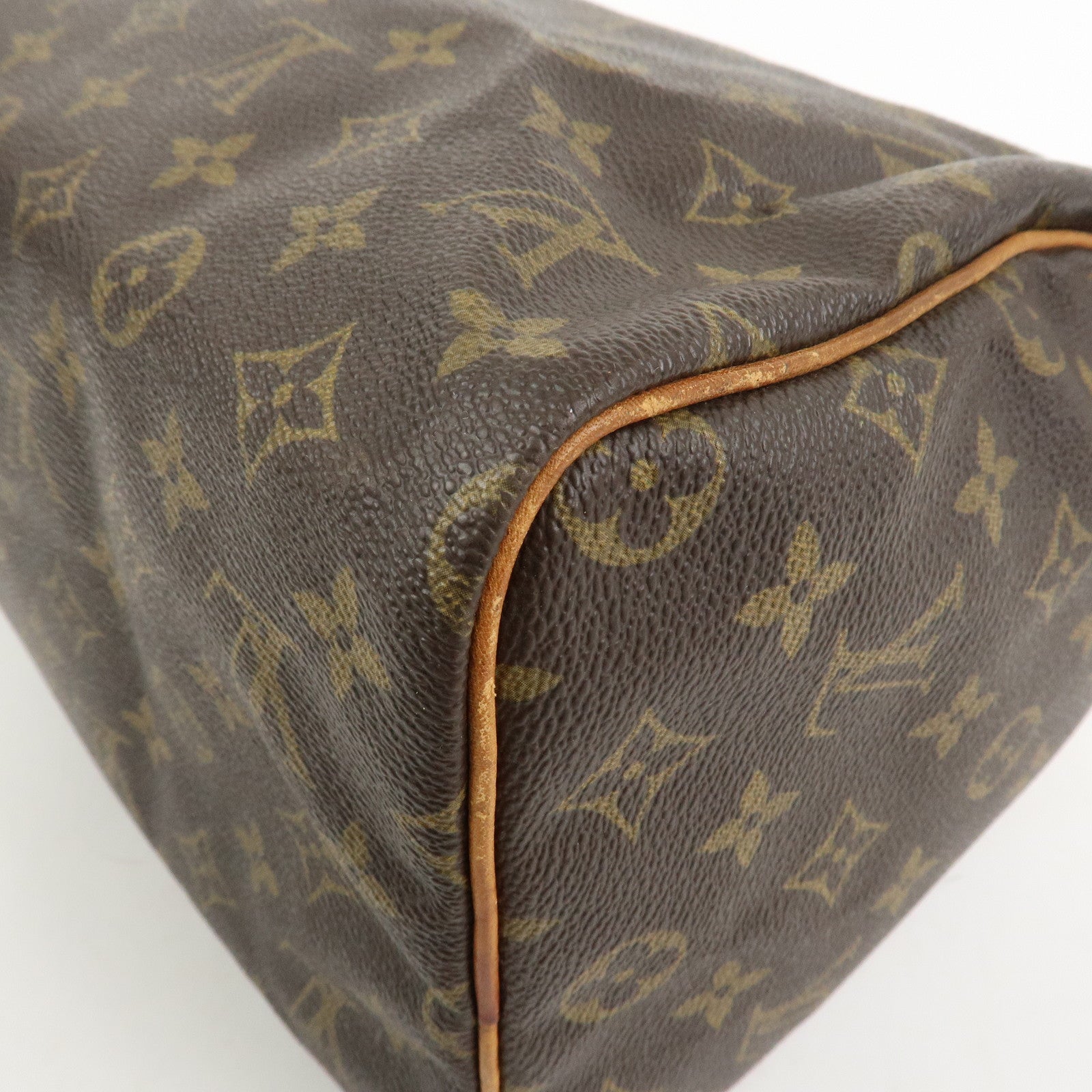 Louis Vuitton Monogram Speedy 30 Boston Bag Hand Bag Brown M41526