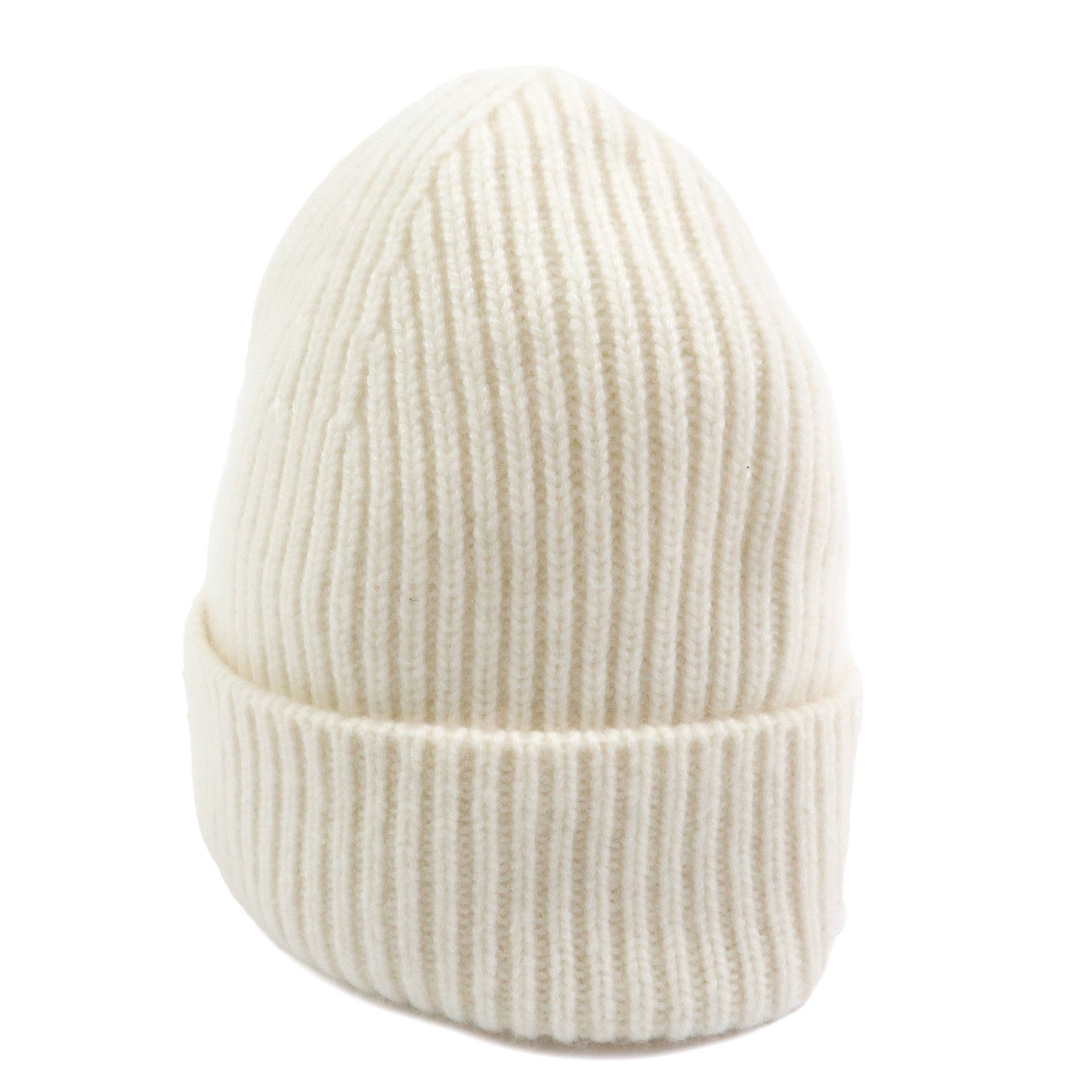 Louis Vuitton Cashmere 100% LV Spark Beanie Blanc M77882