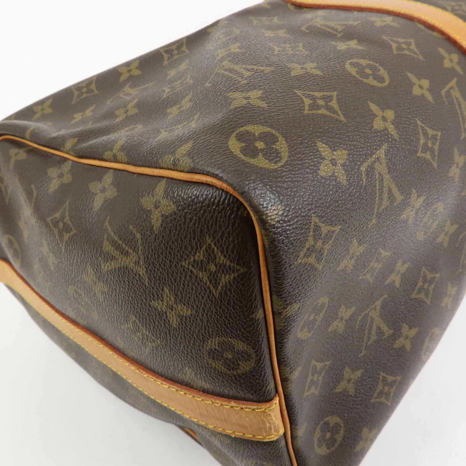 Louis Vuitton Monogram Keep All Bandouliere 50 Boston Bag M41416