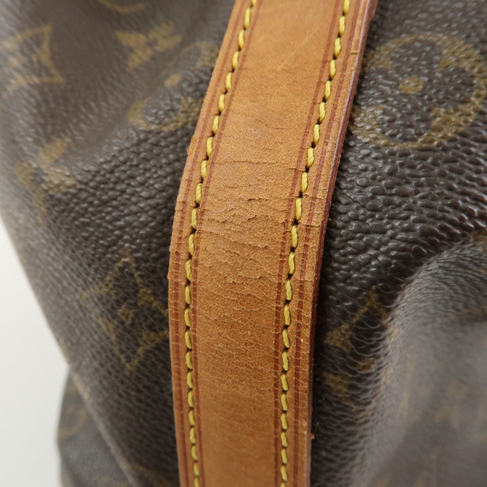 Louis Vuitton Monogram Petit Noe Shoulder Bag Brown M42226