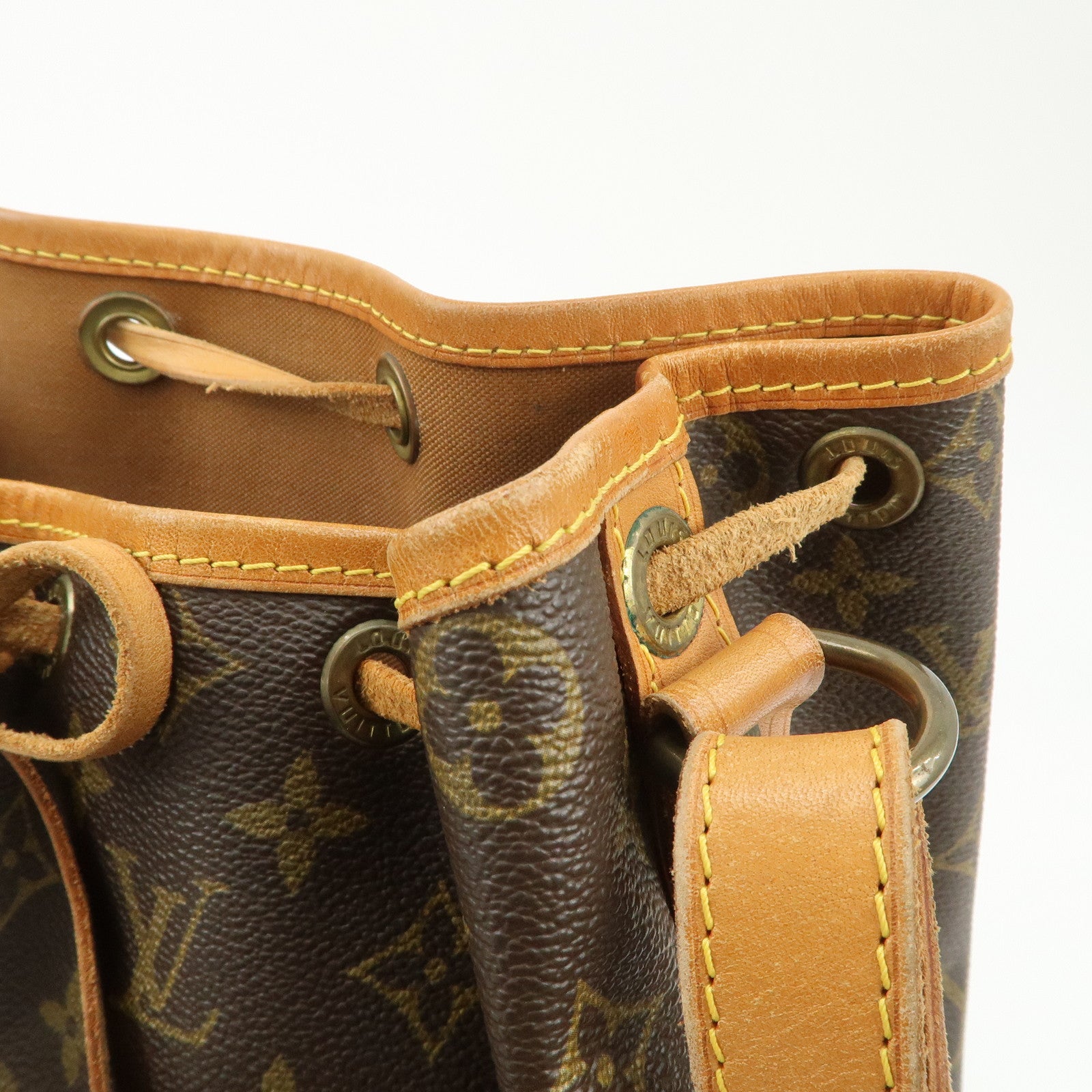 Louis Vuitton Monogram Noe Shoulder Bag Brown M42224