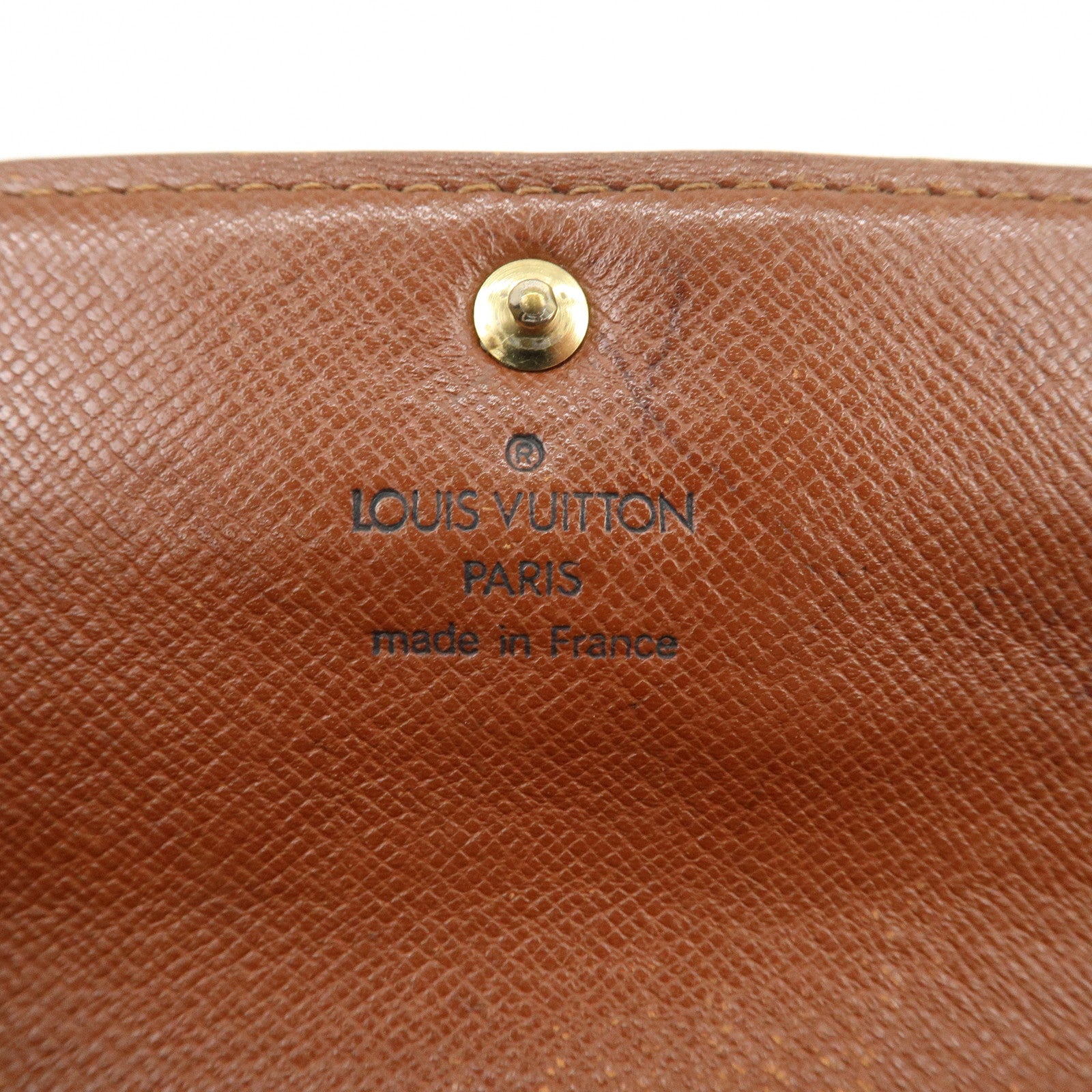 Louis Vuitton Monogram Pochette Porte Monnaie Credit Wallet M61725