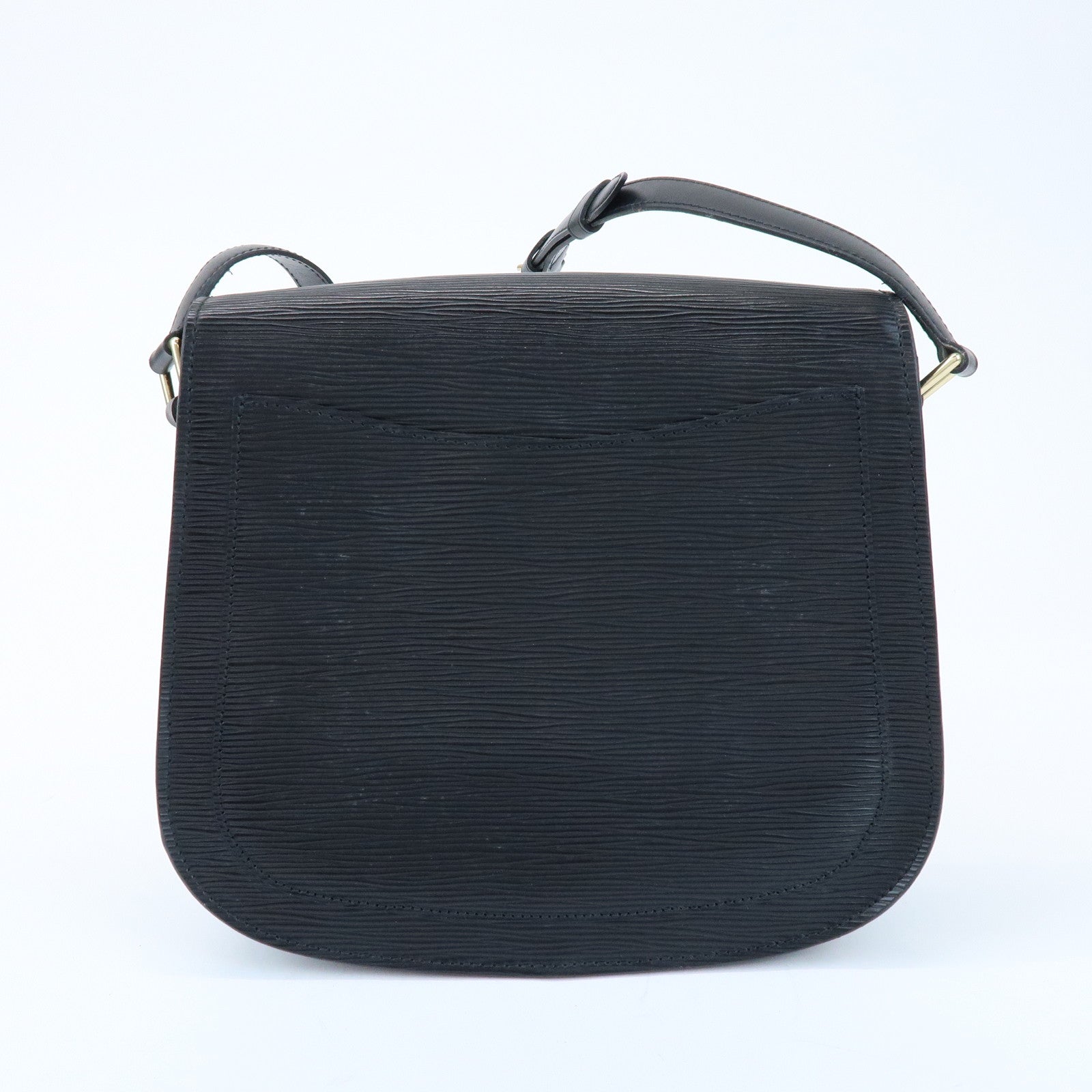 Louis Vuitton Epi Saint Cloud Shoulder Bag Black Noir M52192