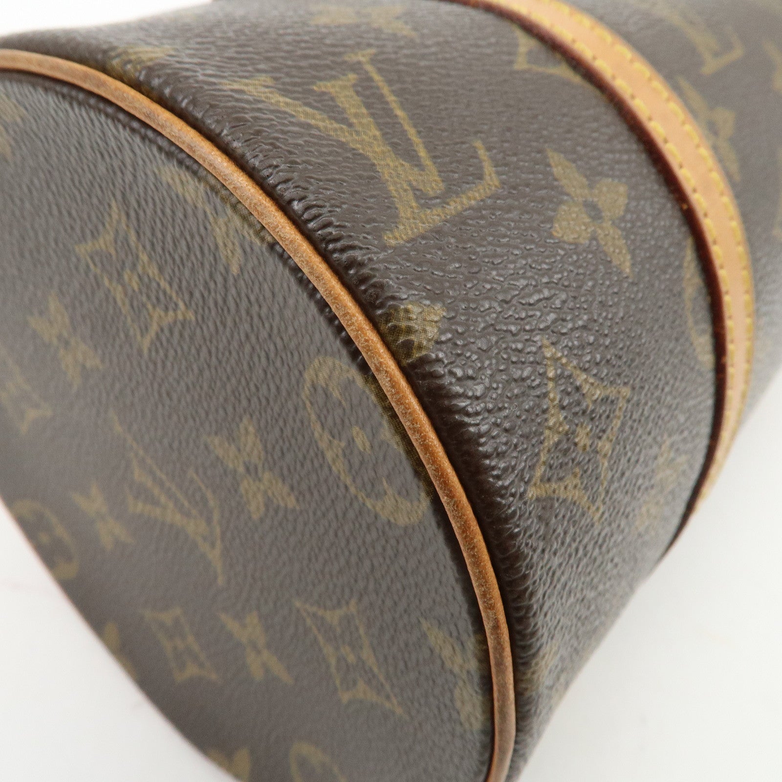 Louis Vuitton Monogram Papillon 26 Hand Bag Brown M51386