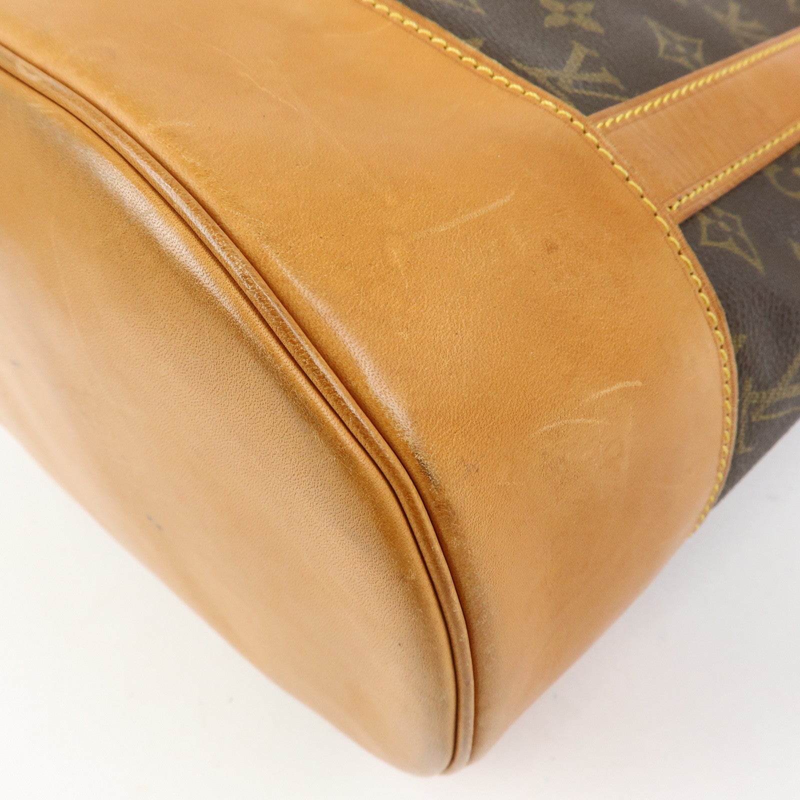 Louis Vuitton Monogram Randonnee GM Shoulder Bag Brown M42244