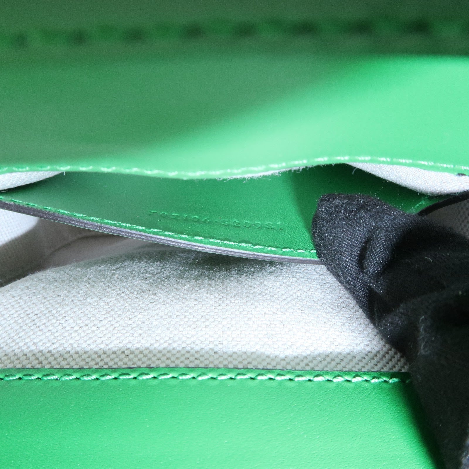 GUCCI Bamboo Leather 2Way Bag Backpack Shoulder Bag Green 702106