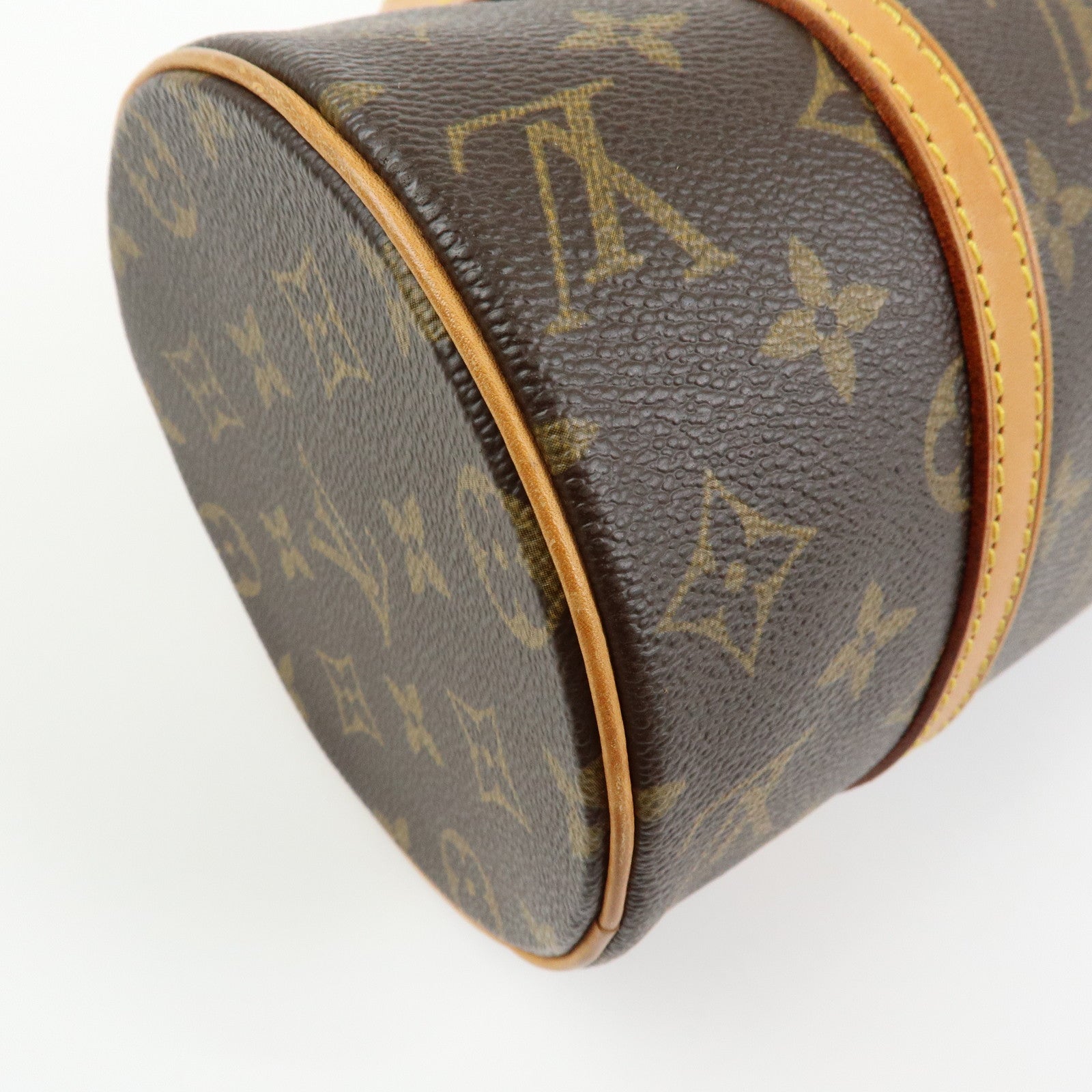 Louis Vuitton Monogram Papillon 26 Hand Bag Brown M51386