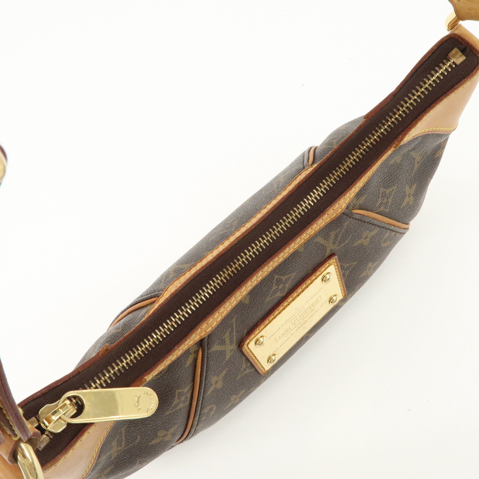 Louis Vuitton Monogram Thames PM Shoulder Bag Brown M56384 Used