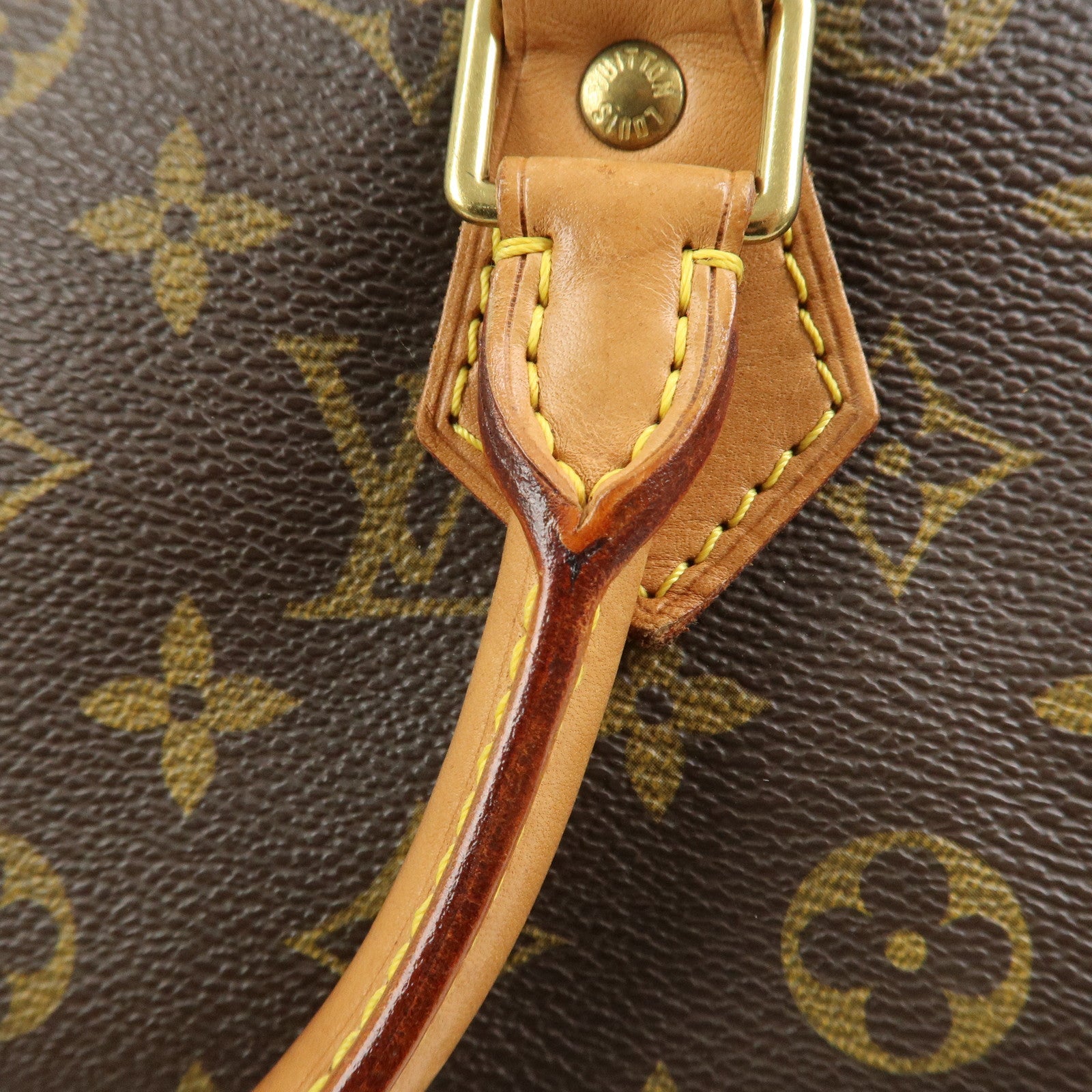 Louis Vuitton Monogram Speedy 30 Boston Bag Hand Bag Brown M41526