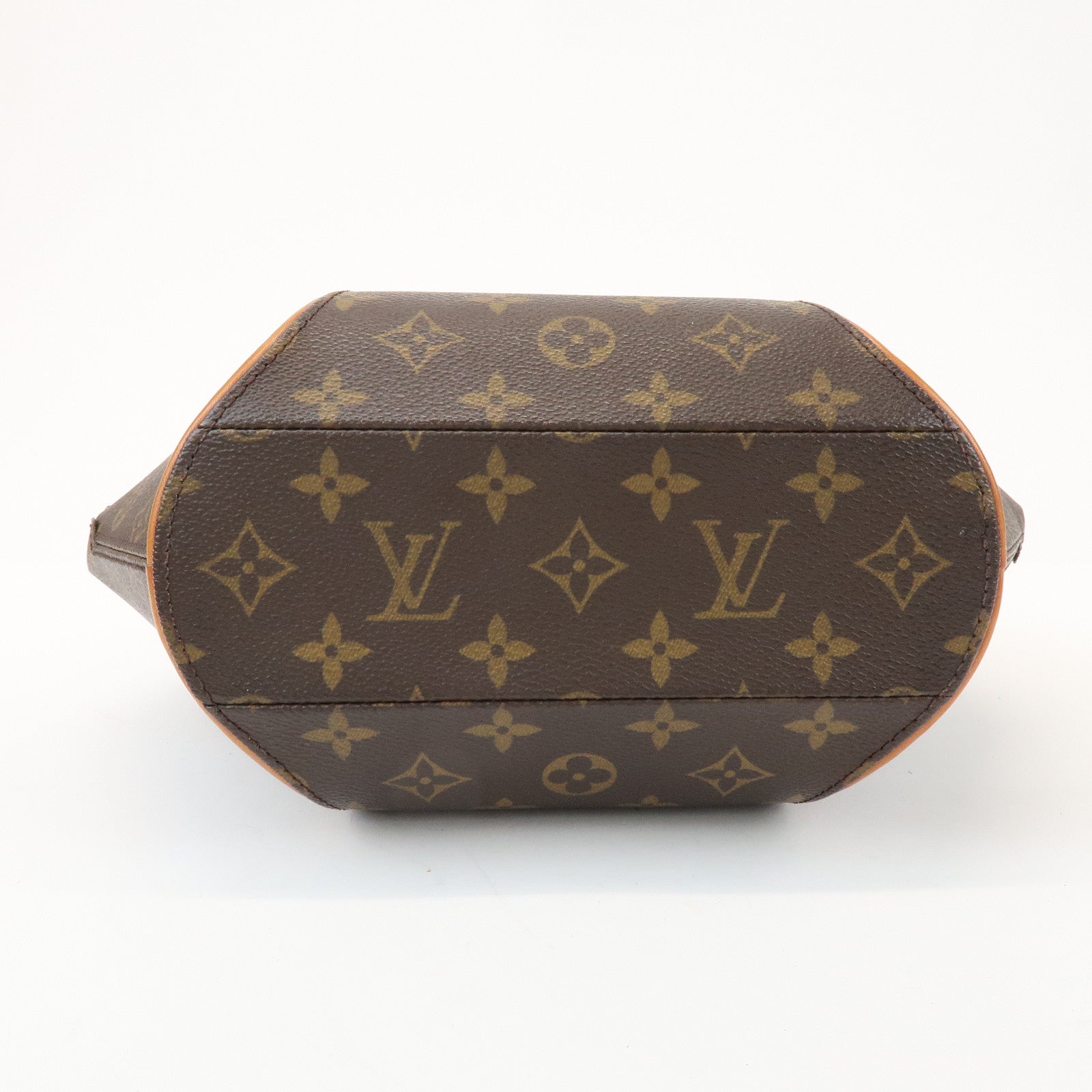 Louis Vuitton Monogram Ellipse PM Hand Bag Brown M51127