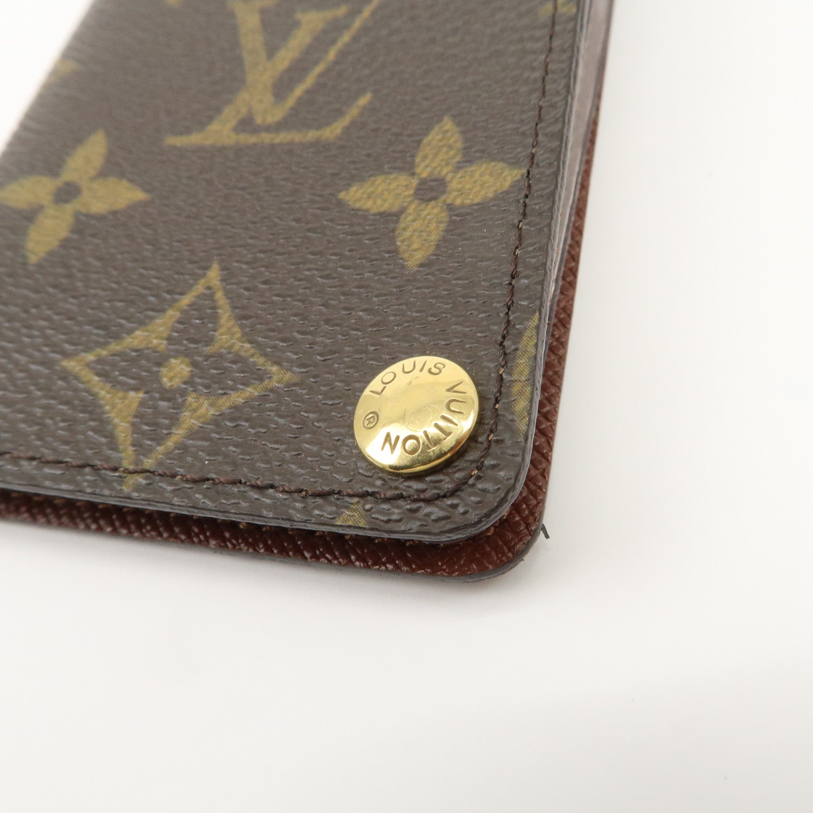 Louis Vuitton Monogram Set of 2 Porte Cartes Credit Pression M60937 Used