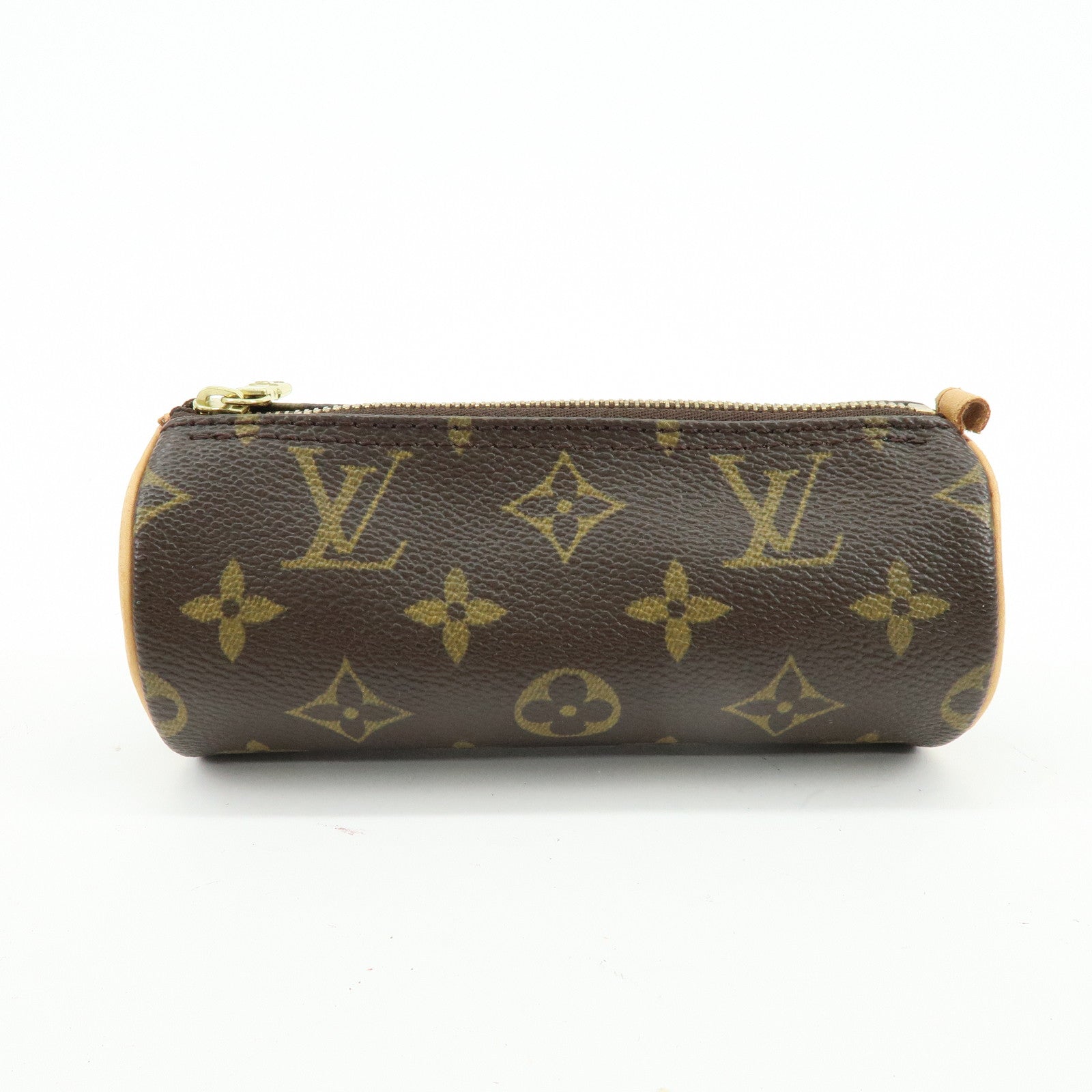 Louis Vuitton Monogram Set of 2 Mini Pouch for Papillon Bag Brown