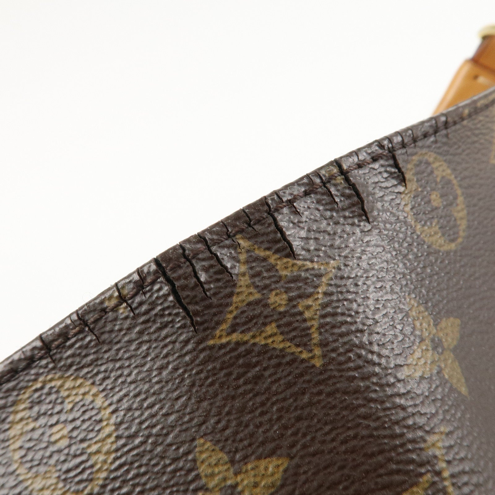 Louis Vuitton Monogram Gaia Shoulder Bag Brown M41621 Used