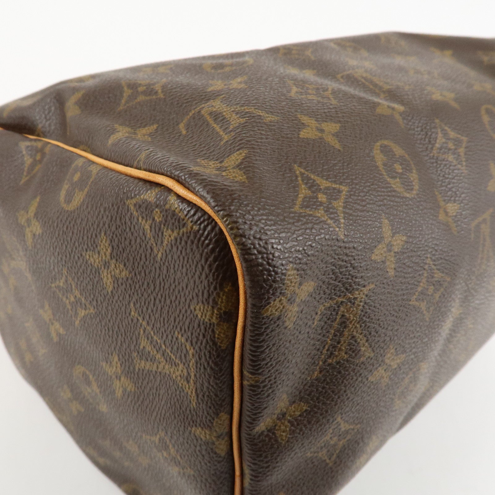 Louis Vuitton Monogram Speedy 30 Hand Bag Boston Bag M41108 Used