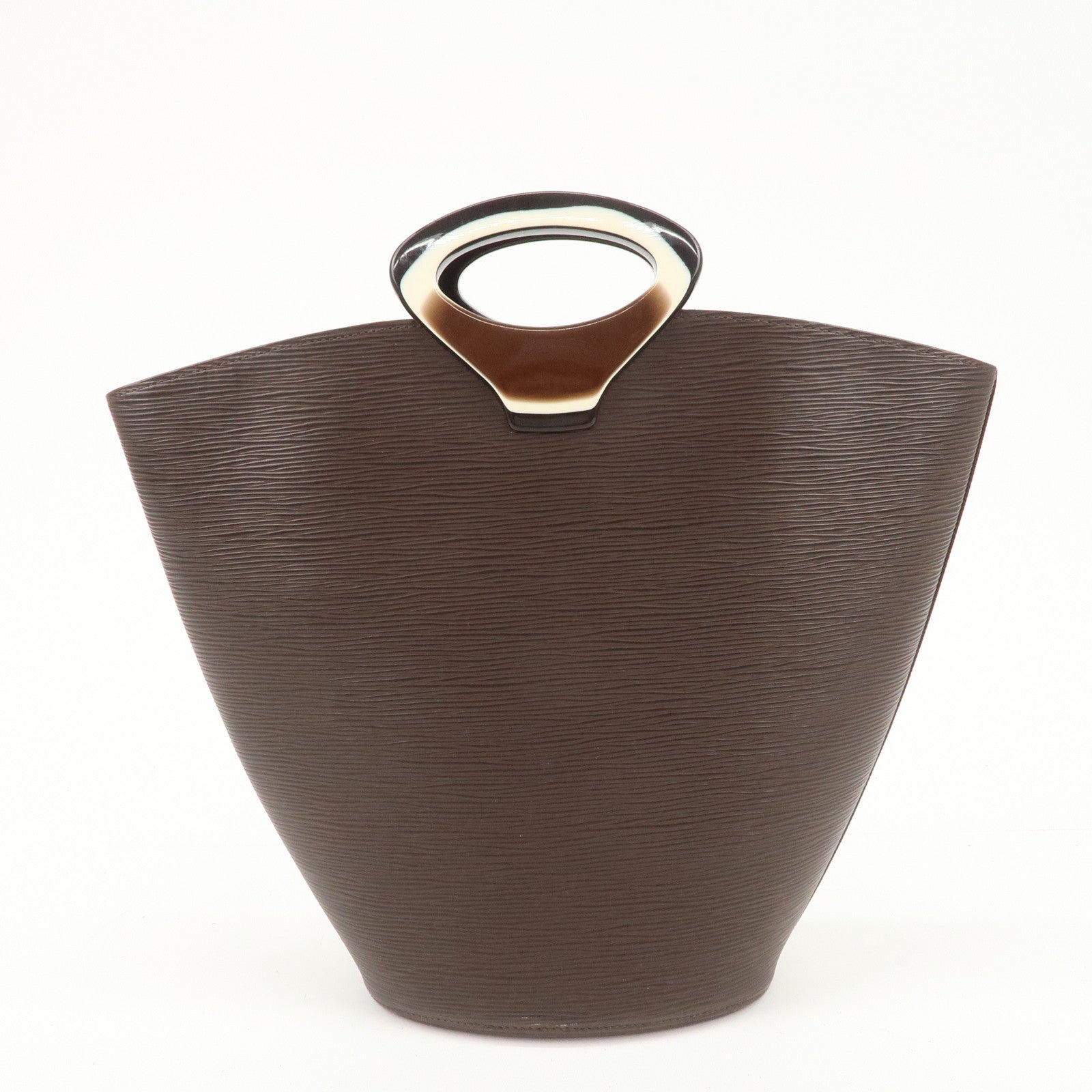 Louis Vuitton Epi Leather Noctambule Hand Bag Mocha M5452D Used