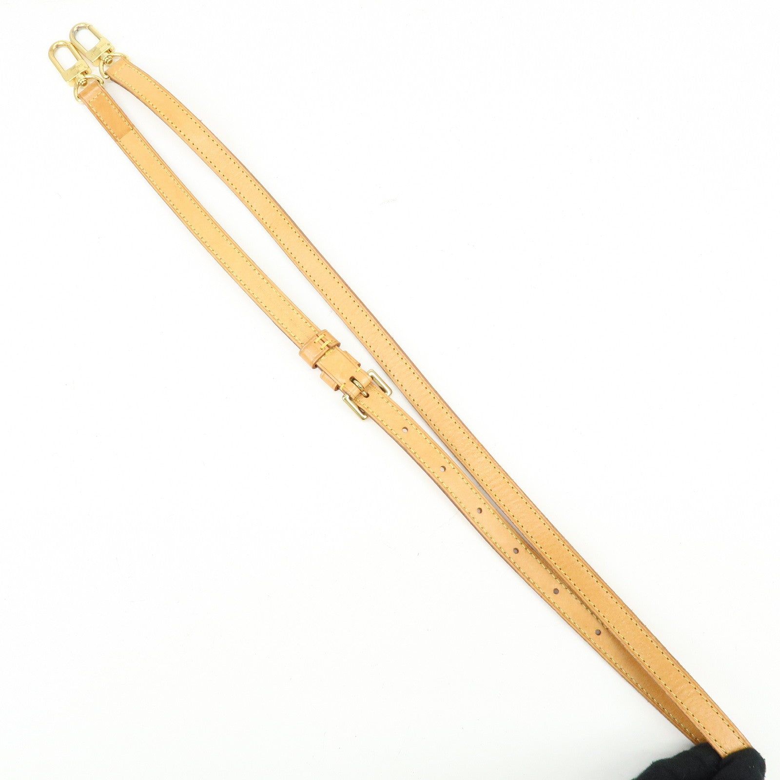 Louis Vuitton Adjustable Leather Shoulder Strap 120cm 1.6cm J52312