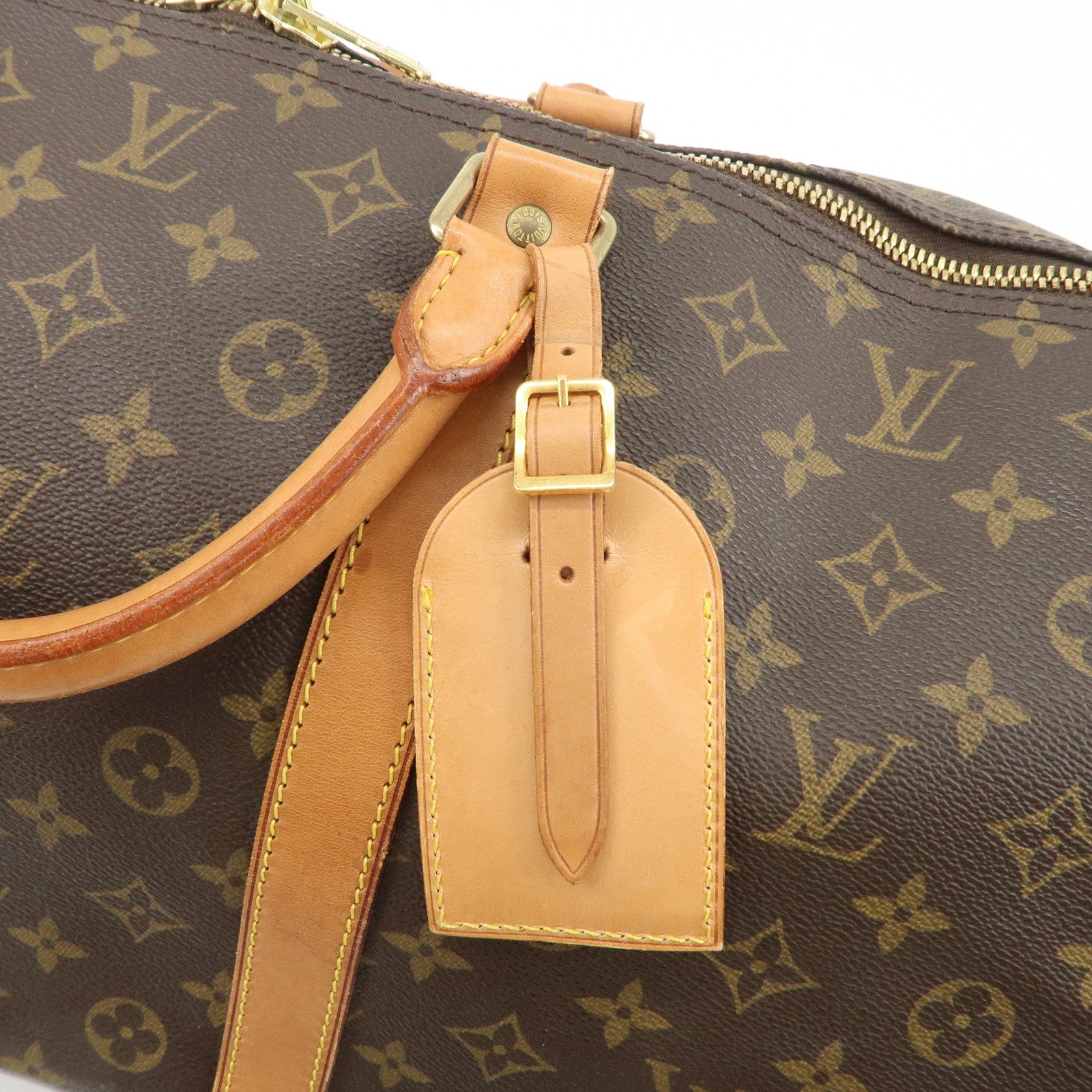 Louis Vuitton Monogram Keep All Bandouliere 60 Boston Bag M41412