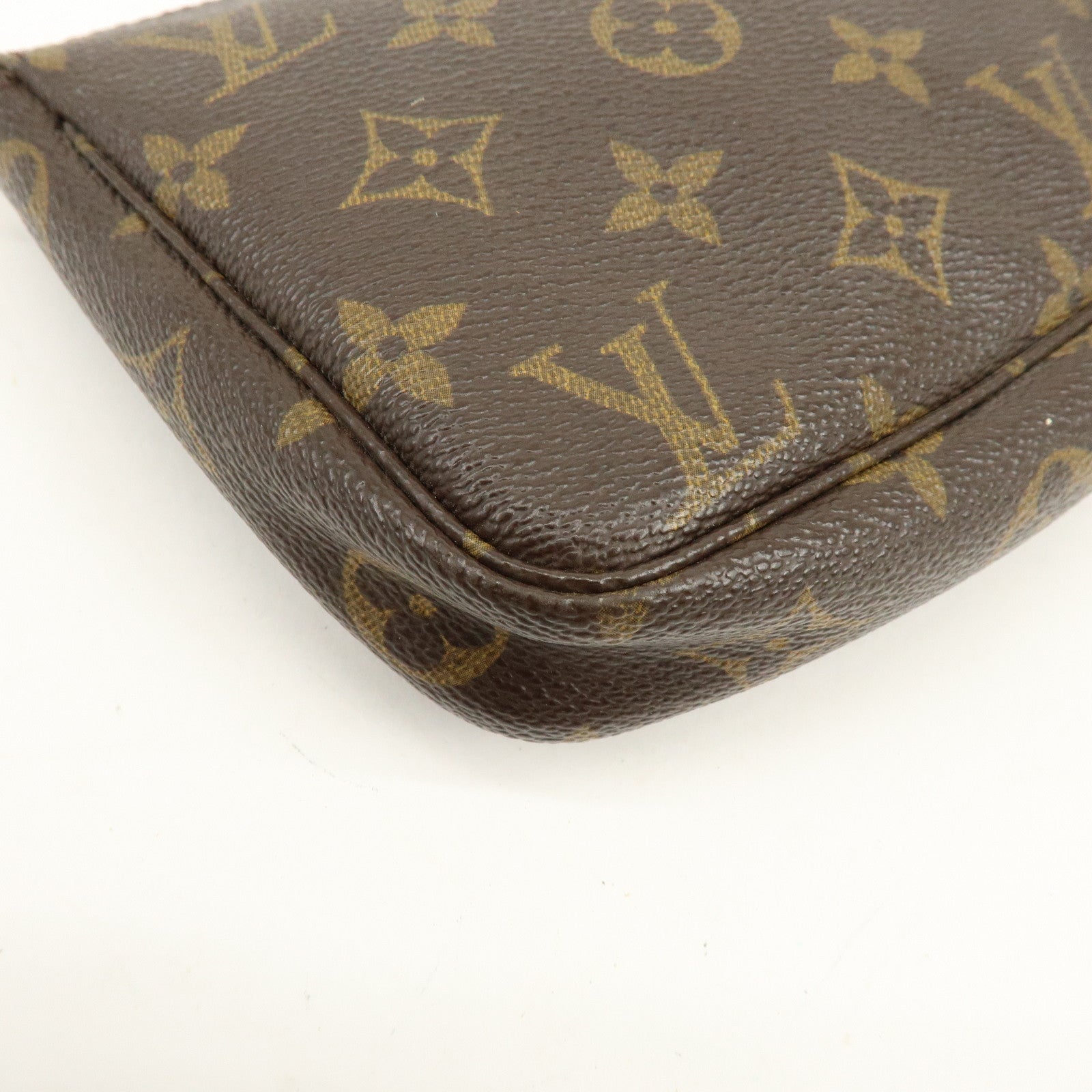 Louis Vuitton Monogram Pochette Accessoires Pouch Hand Bag M51980