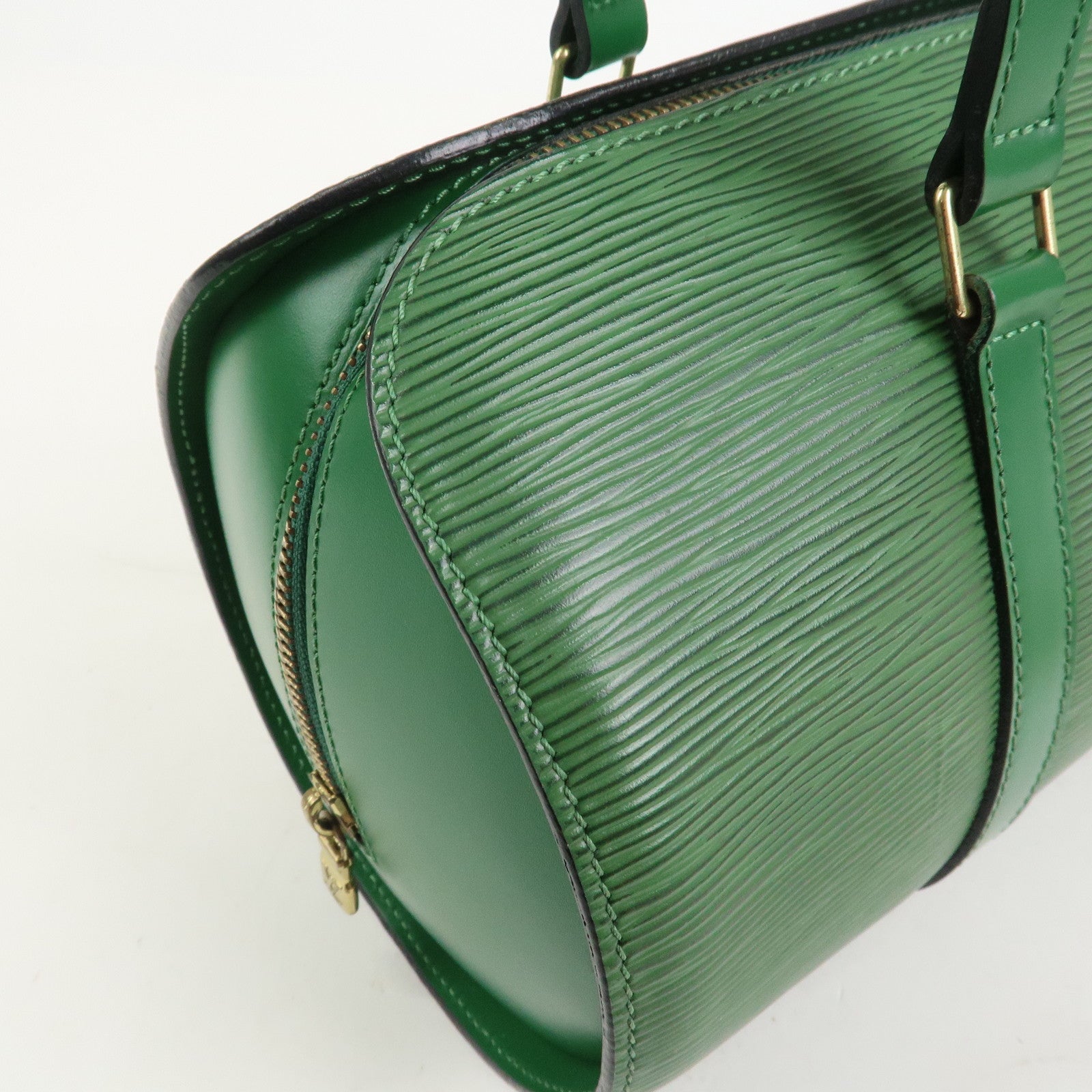 Louis Vuitton Epi Leather Soufflot Hand Bag Borneo Green M52224