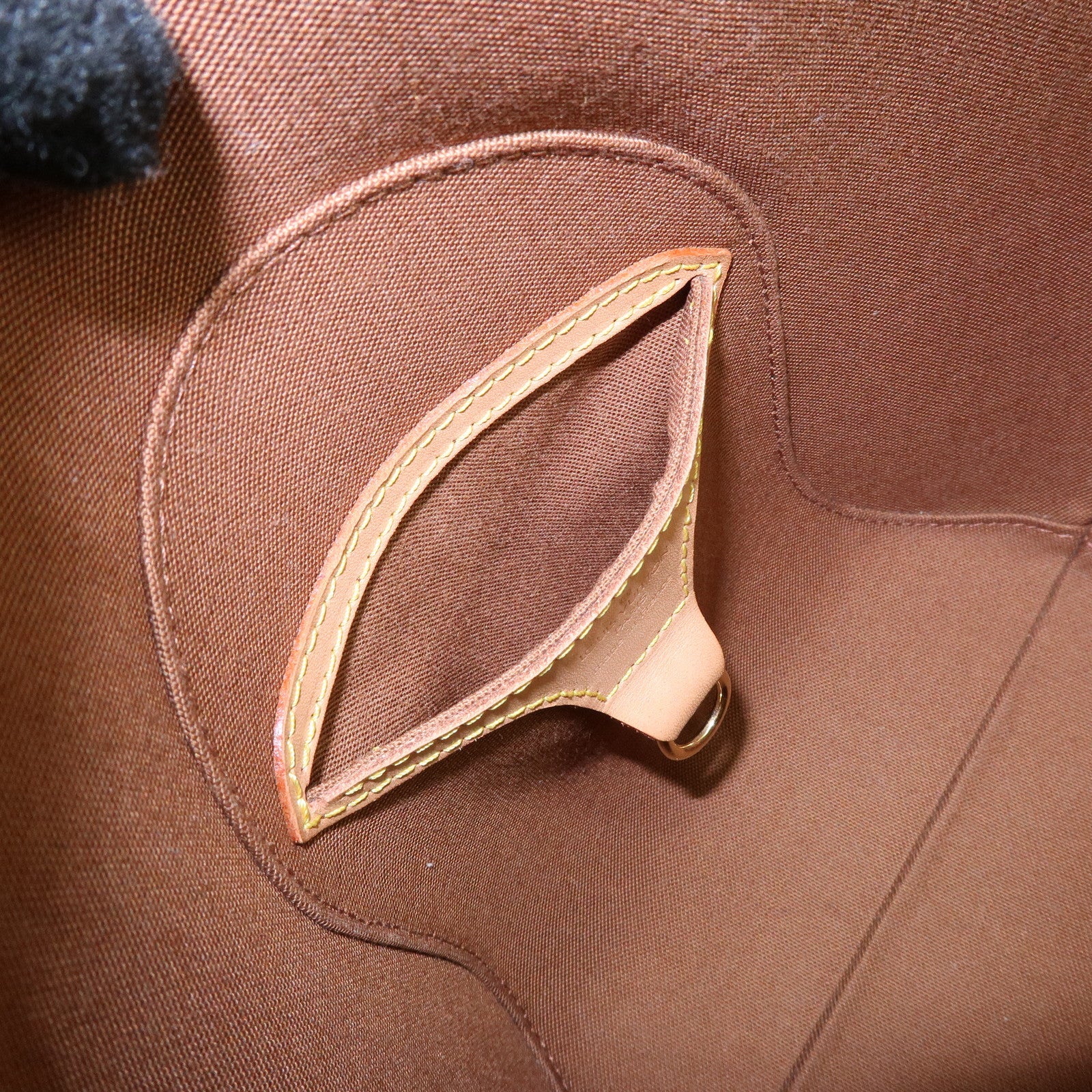 Louis Vuitton Monogram Ellipse PM Hand Bag Brown M51127