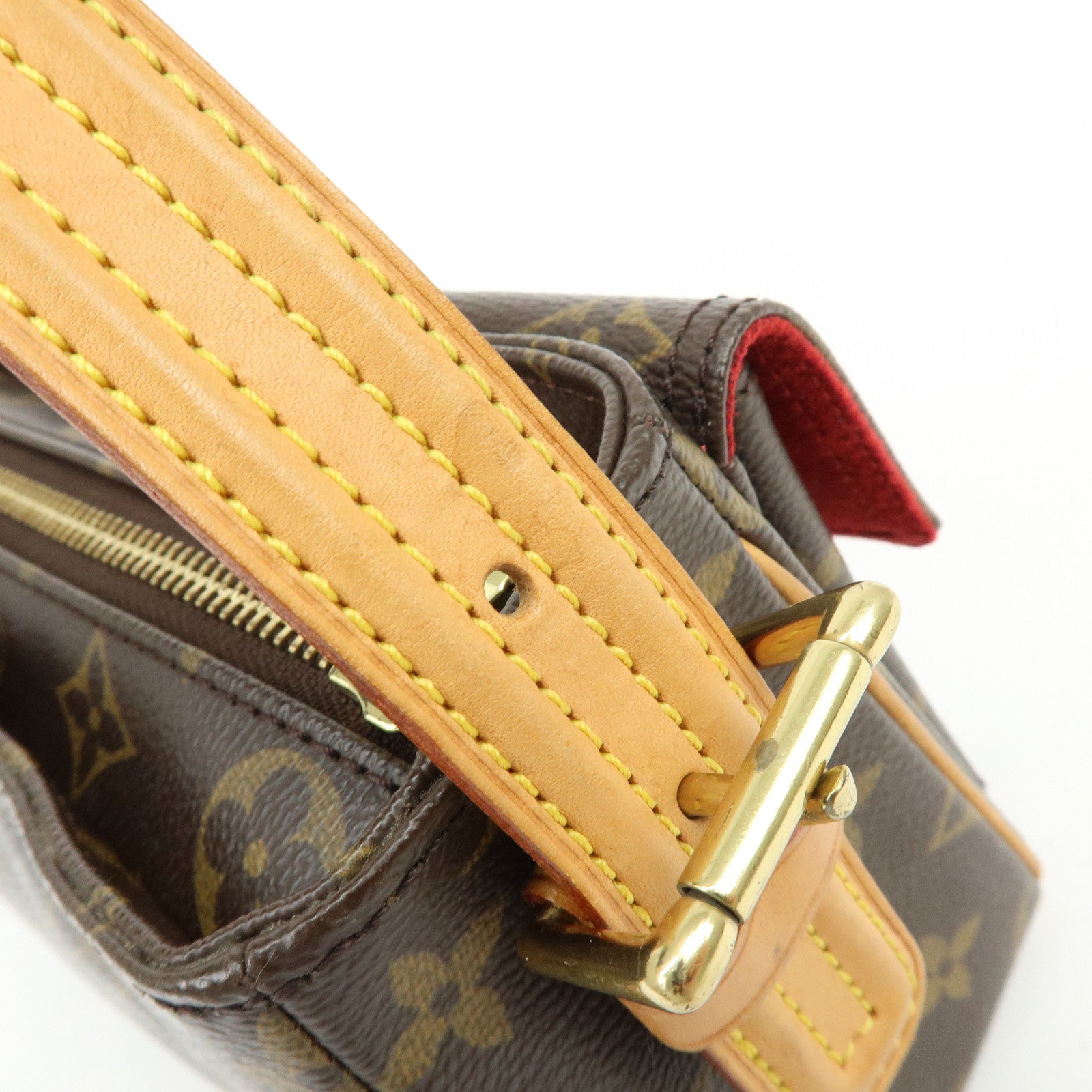 Louis Vuitton Monogram Vivacite Shoulder Bag Hand Bag M51164