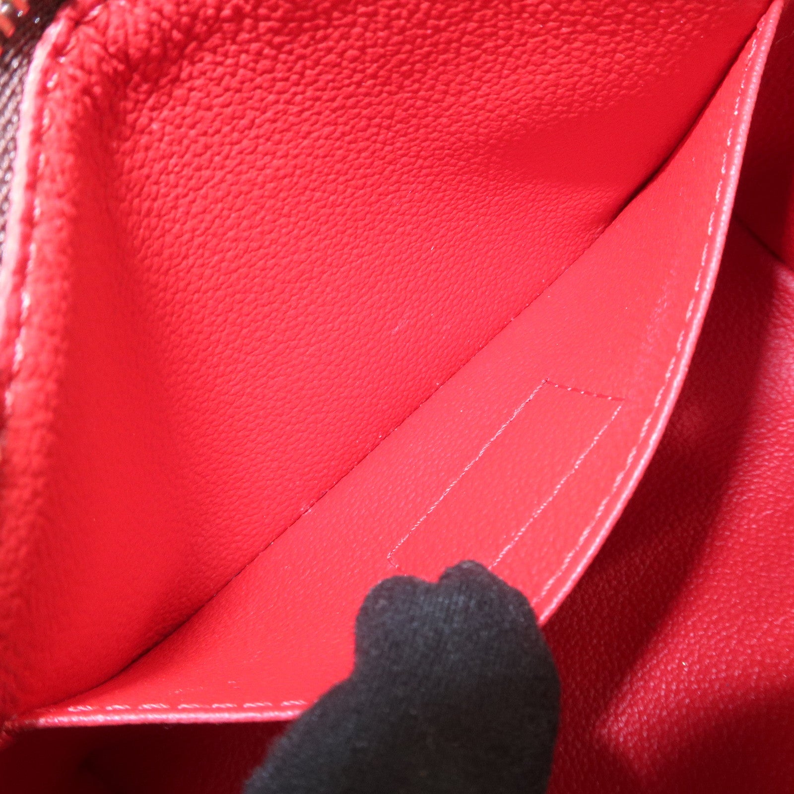 Louis Vuitton Damier Pochette Cosmetic PM Pouch Brown N47516